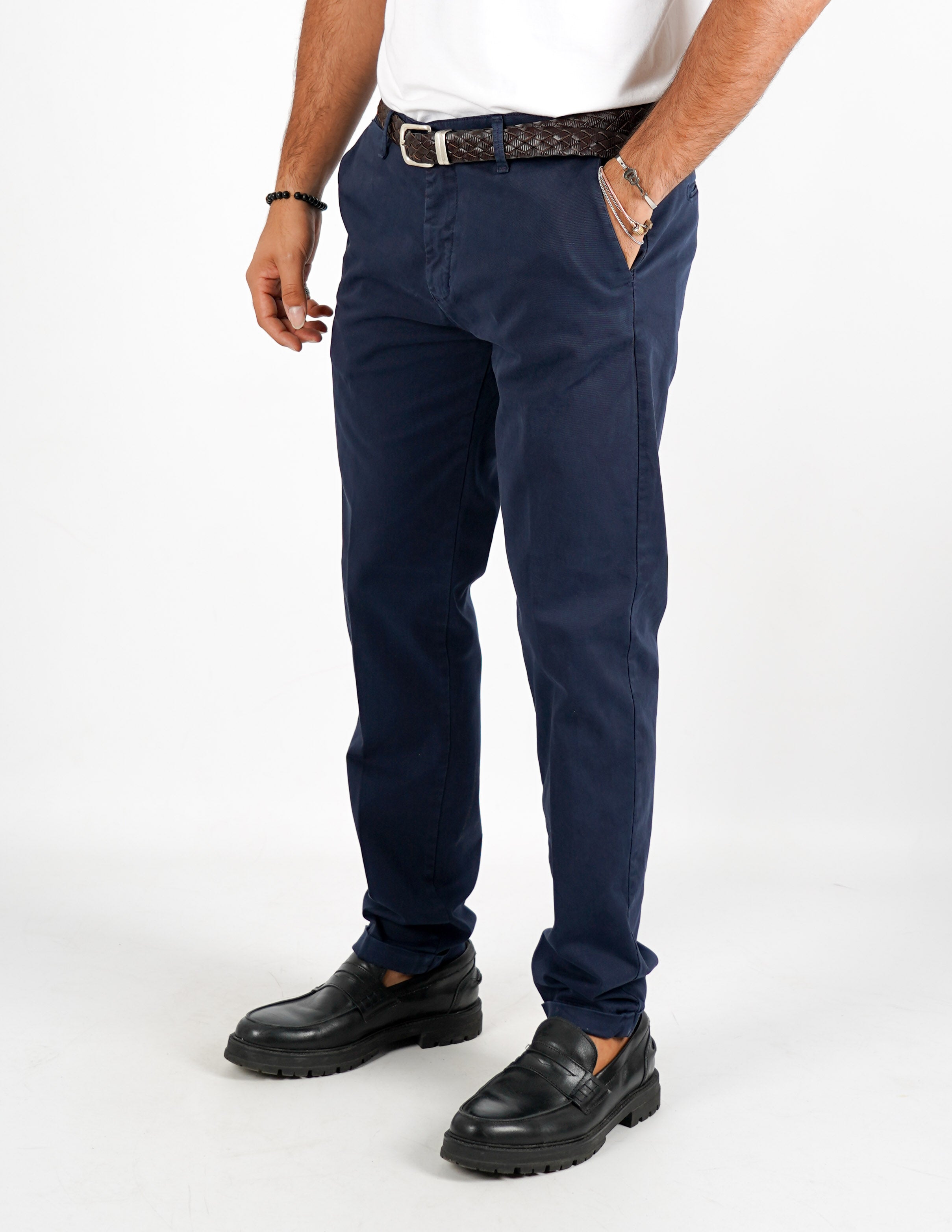 Pantalone slim fit Over D