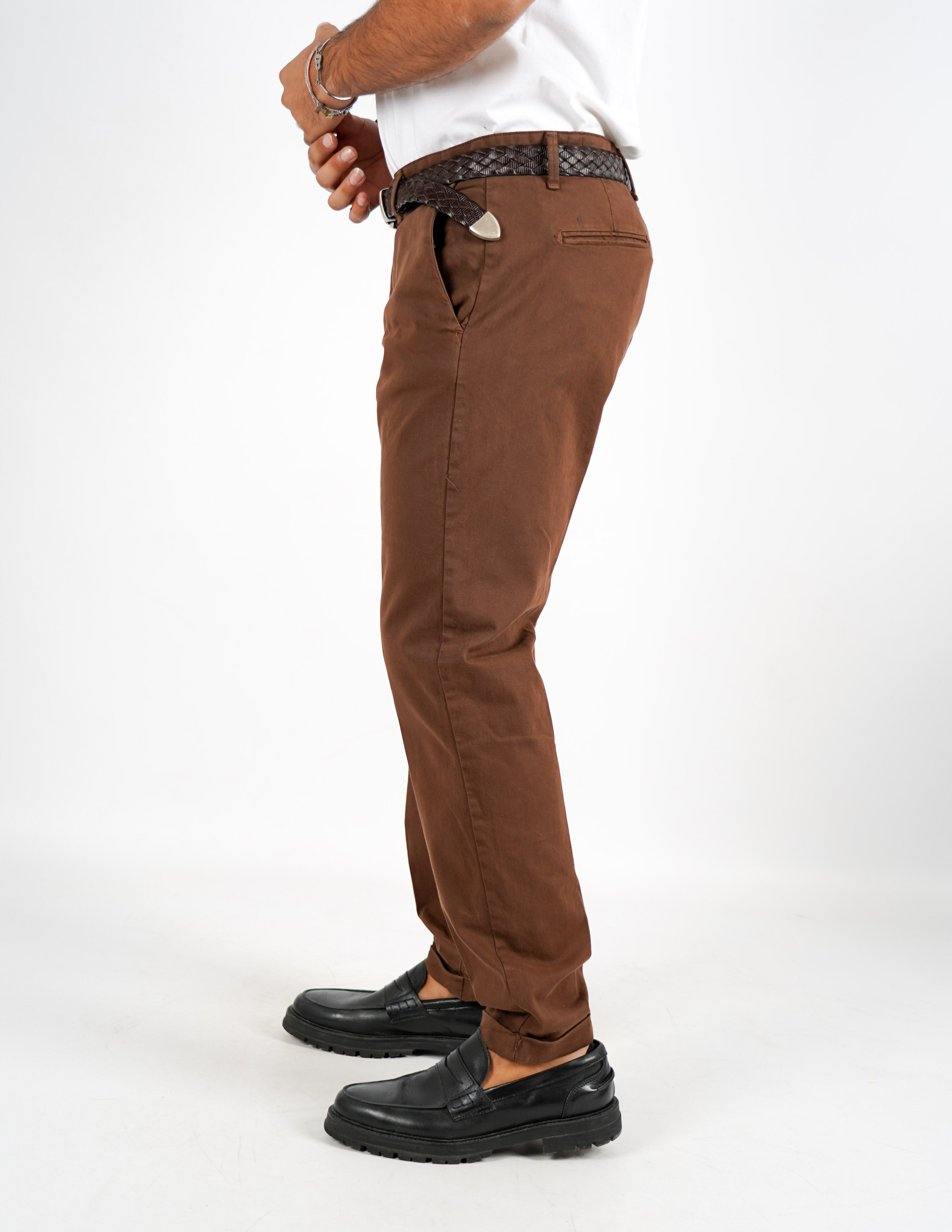 Pantalone slim fit Over D