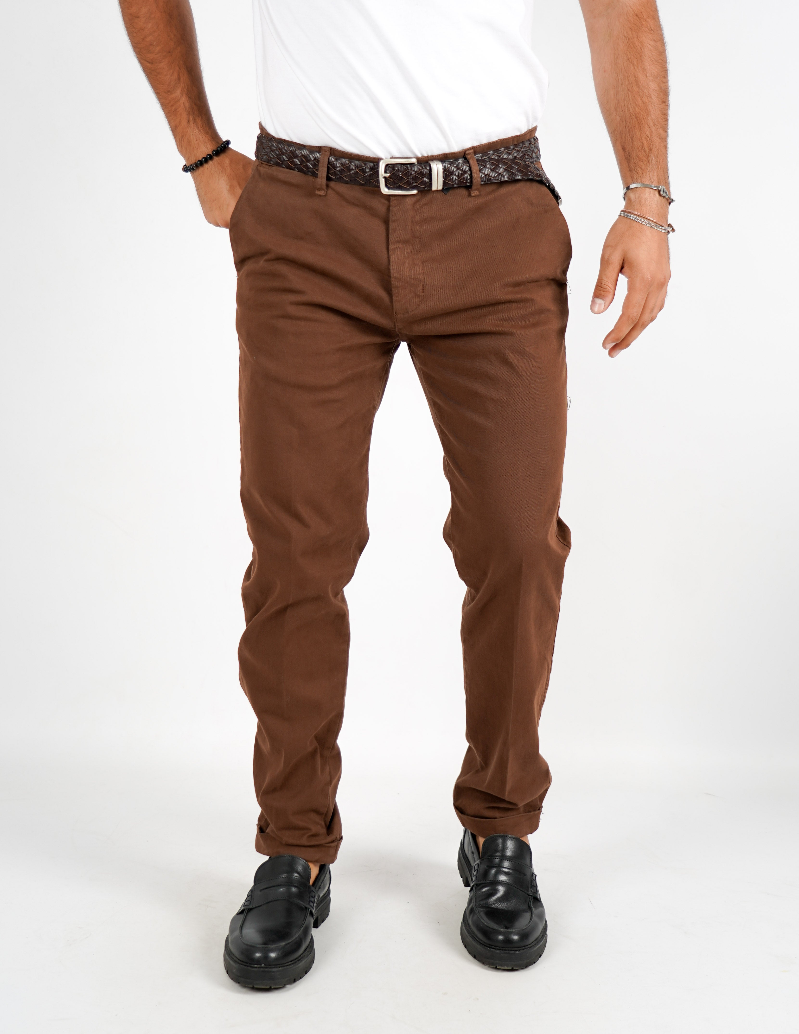 Pantalone slim fit Over D