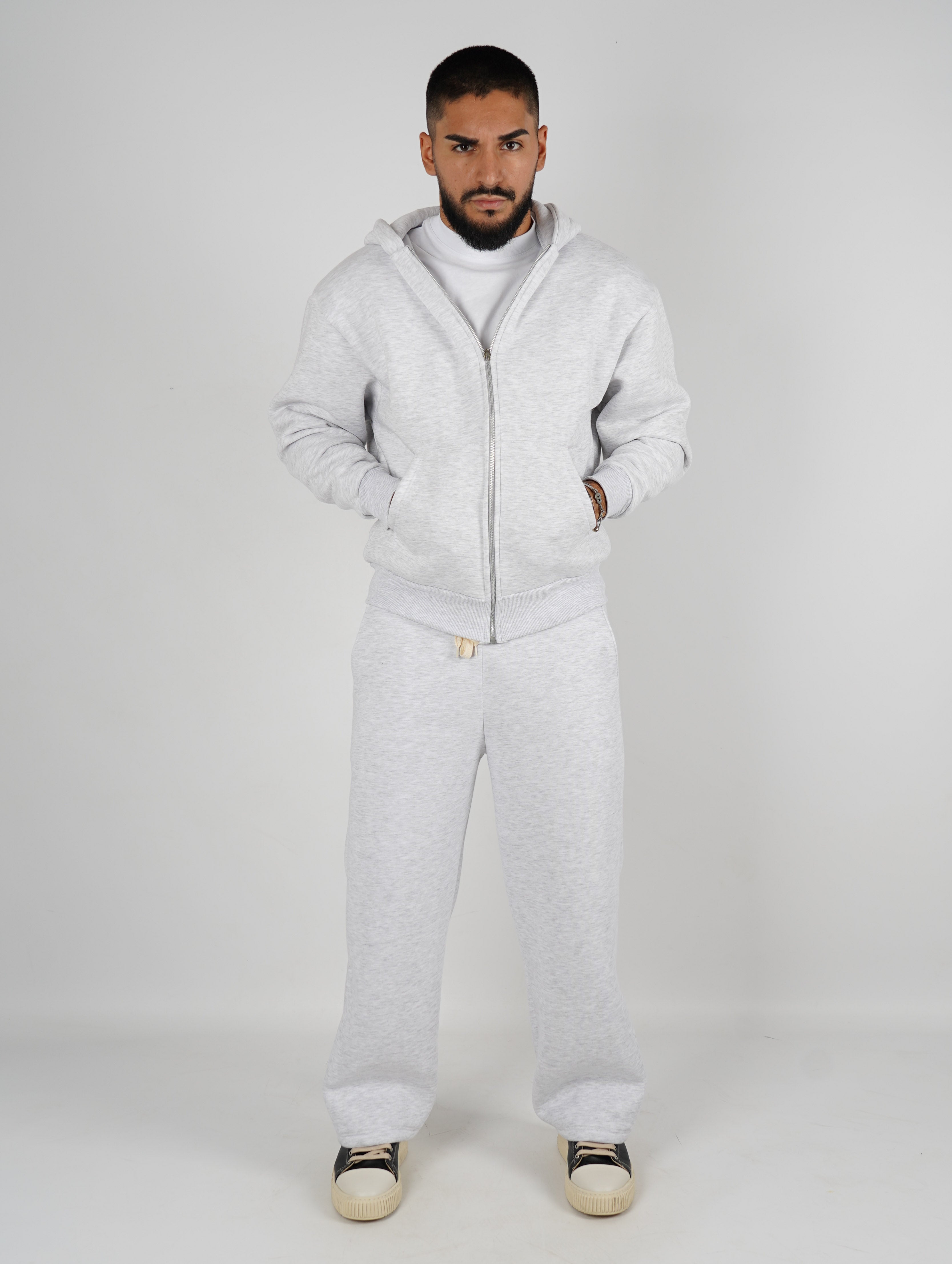 Tuta completa baggy con zip
