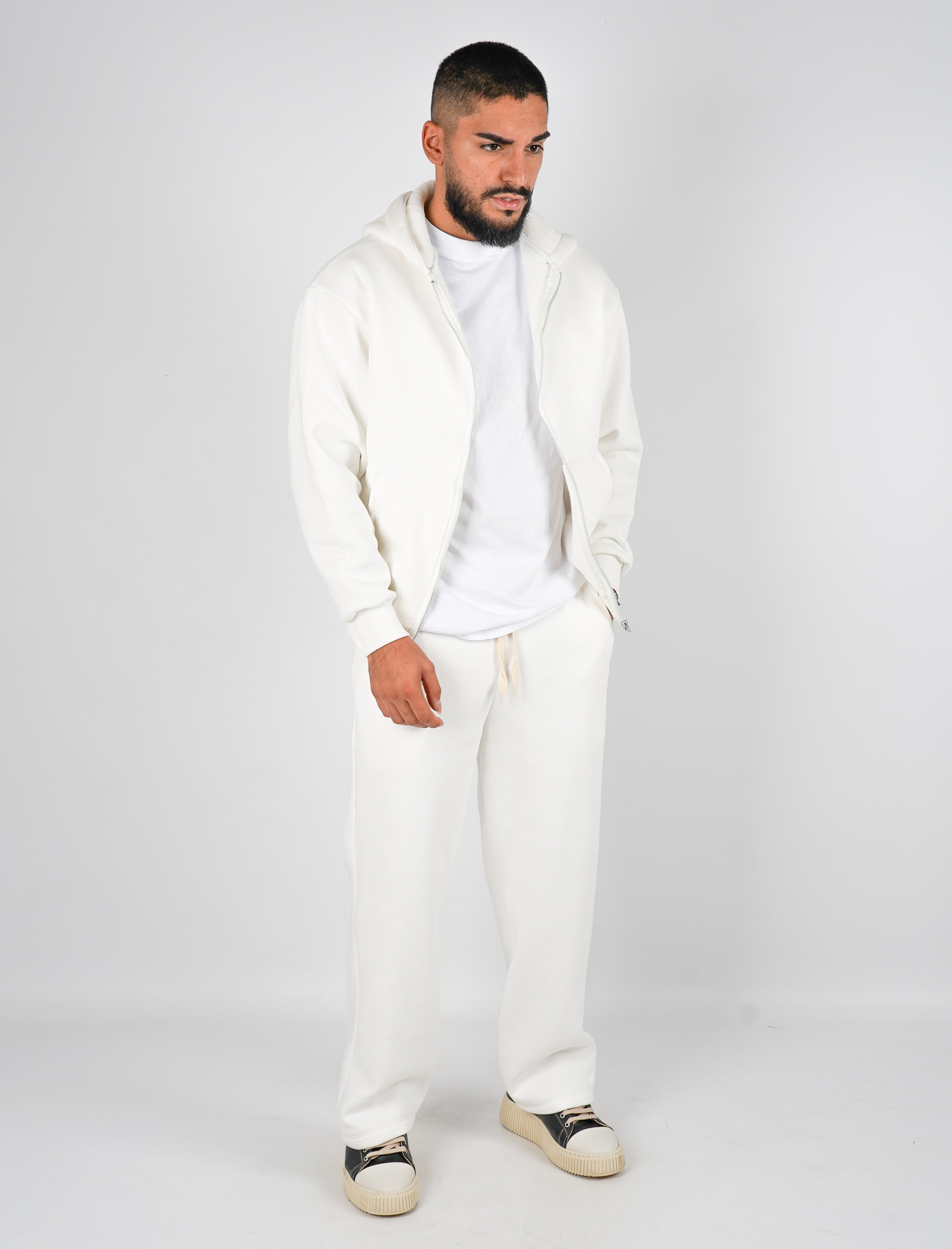 Tuta completa baggy con zip