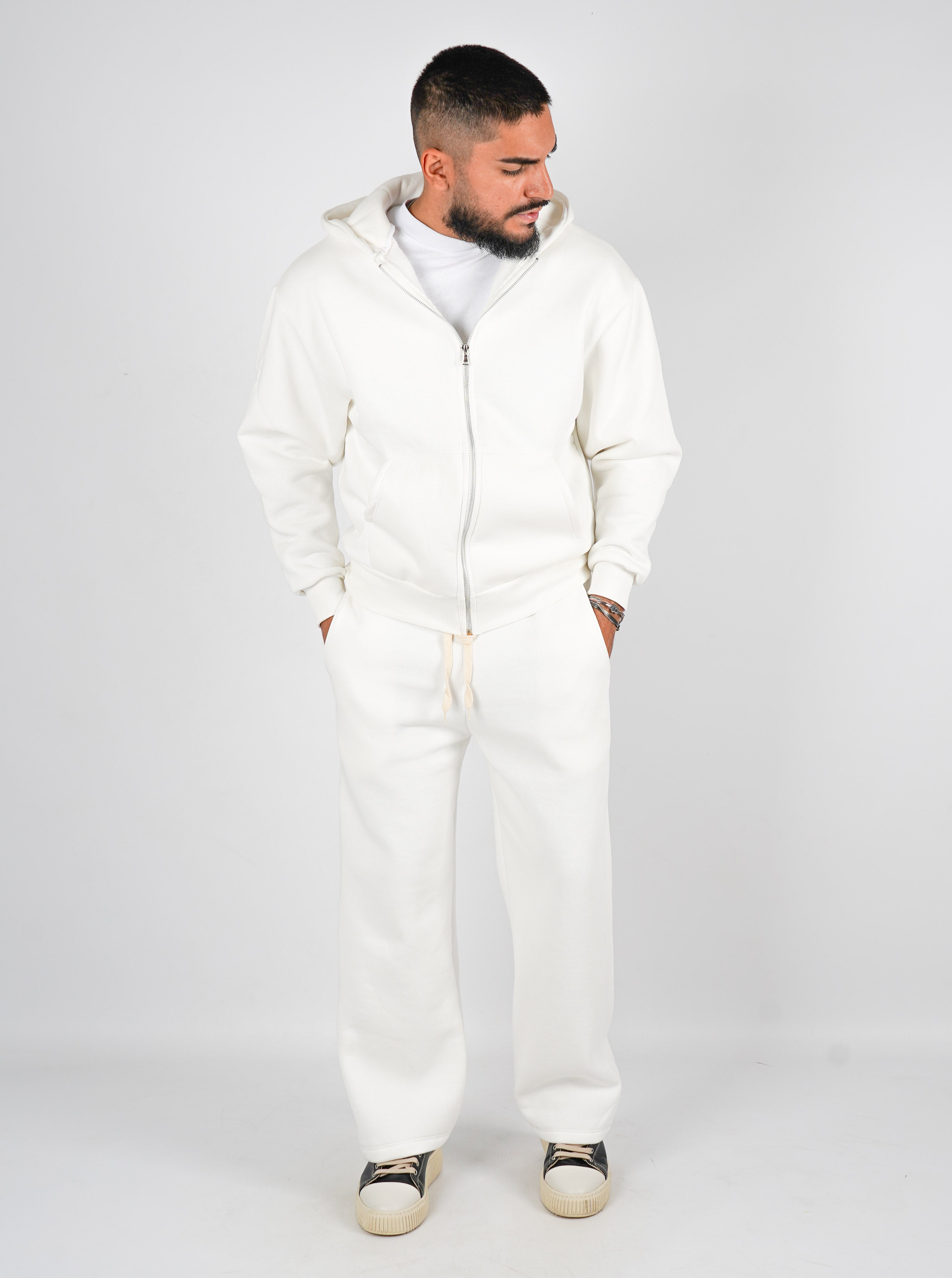 Tuta completa baggy con zip