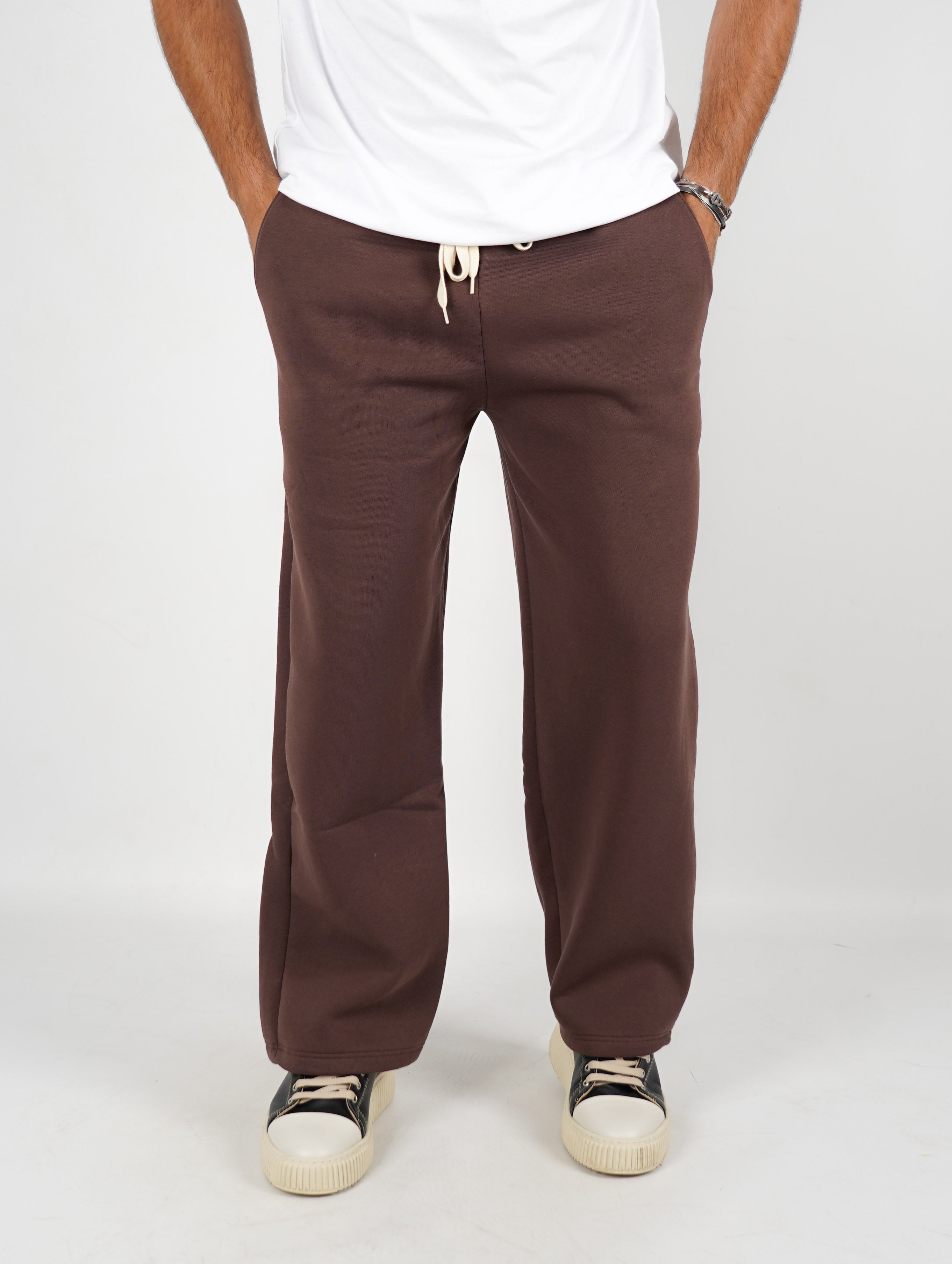 Pantalone in tuta fondo largo