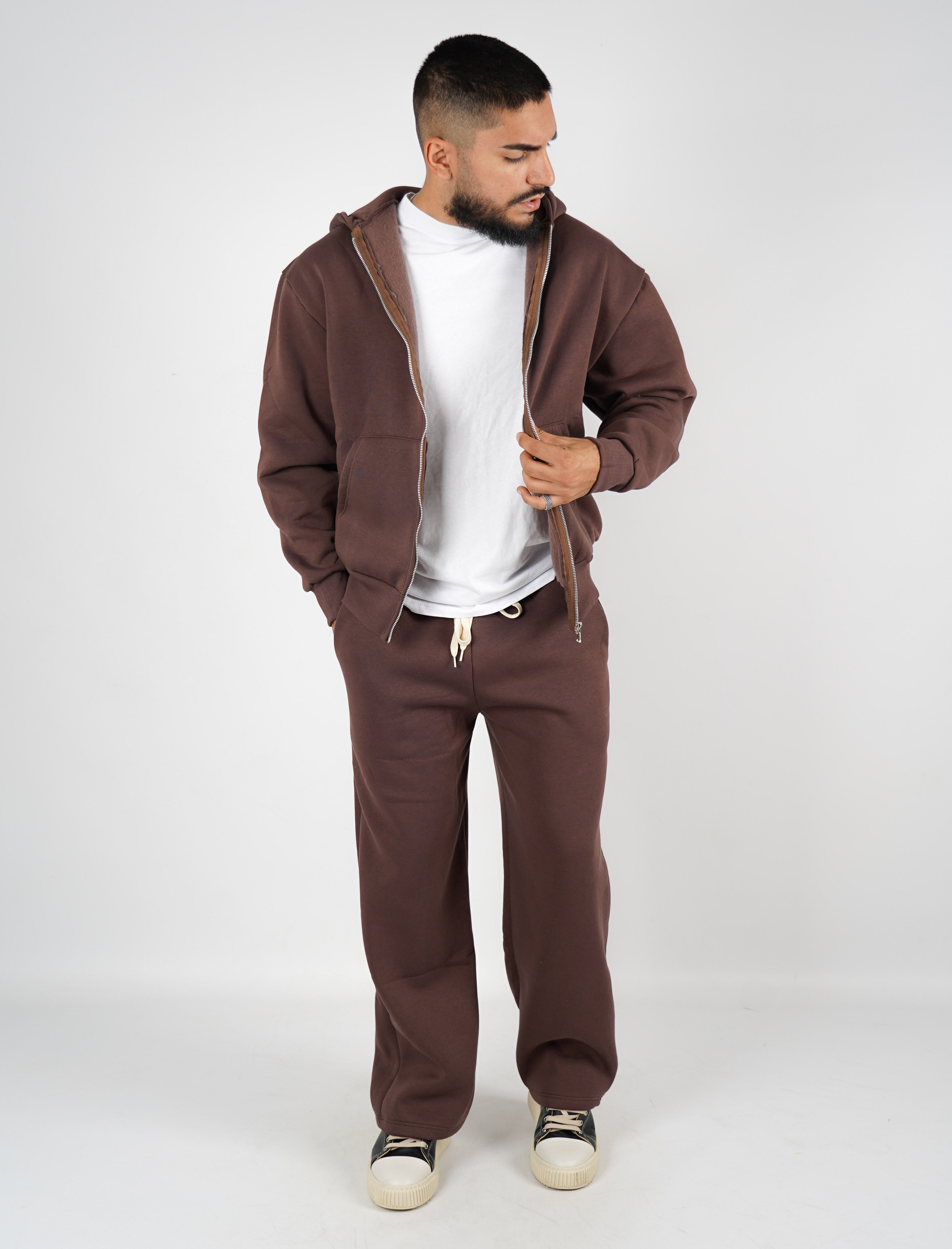 Tuta completa baggy con zip
