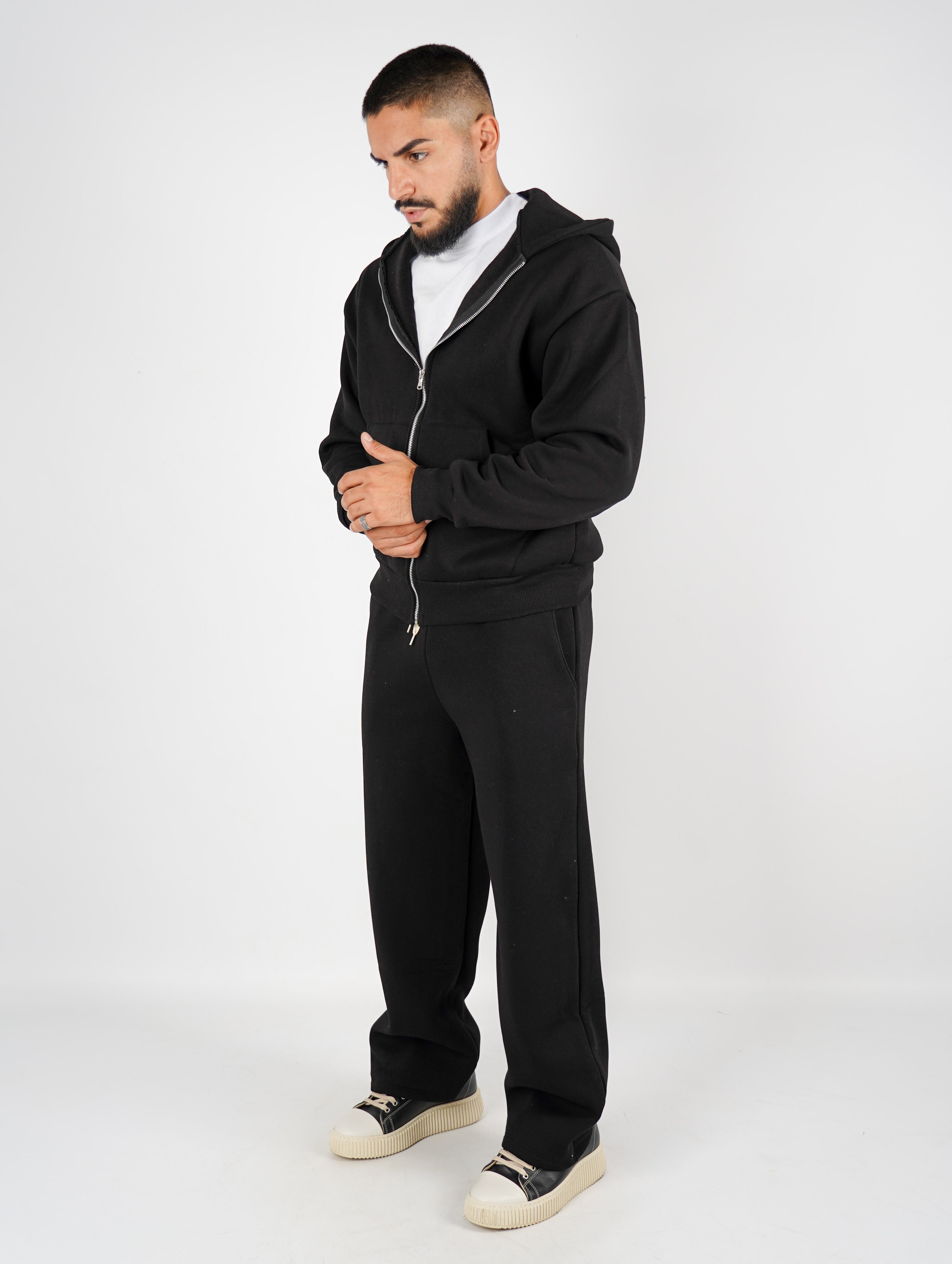 Tuta completa baggy con zip