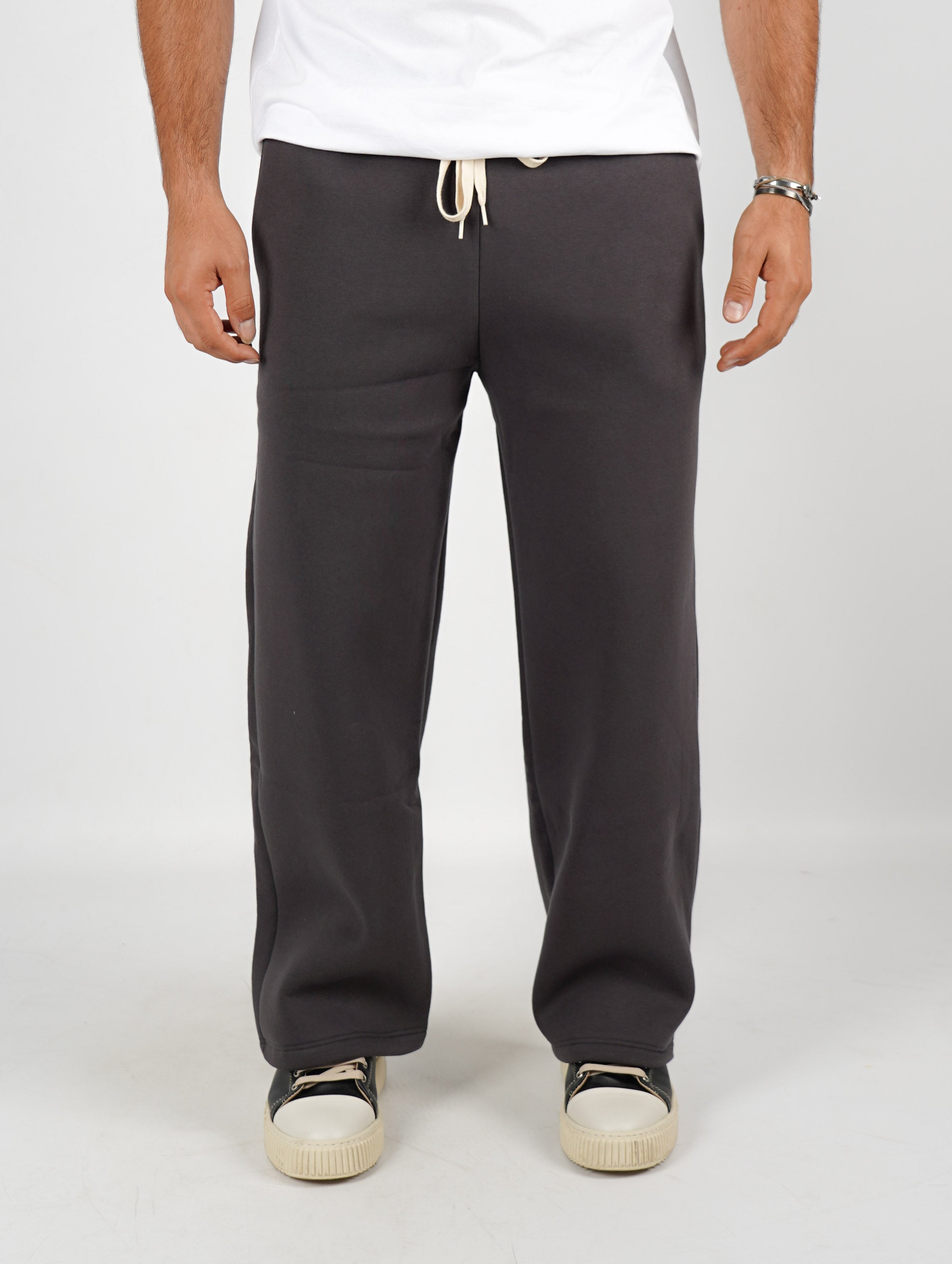 Pantalone in tuta fondo largo