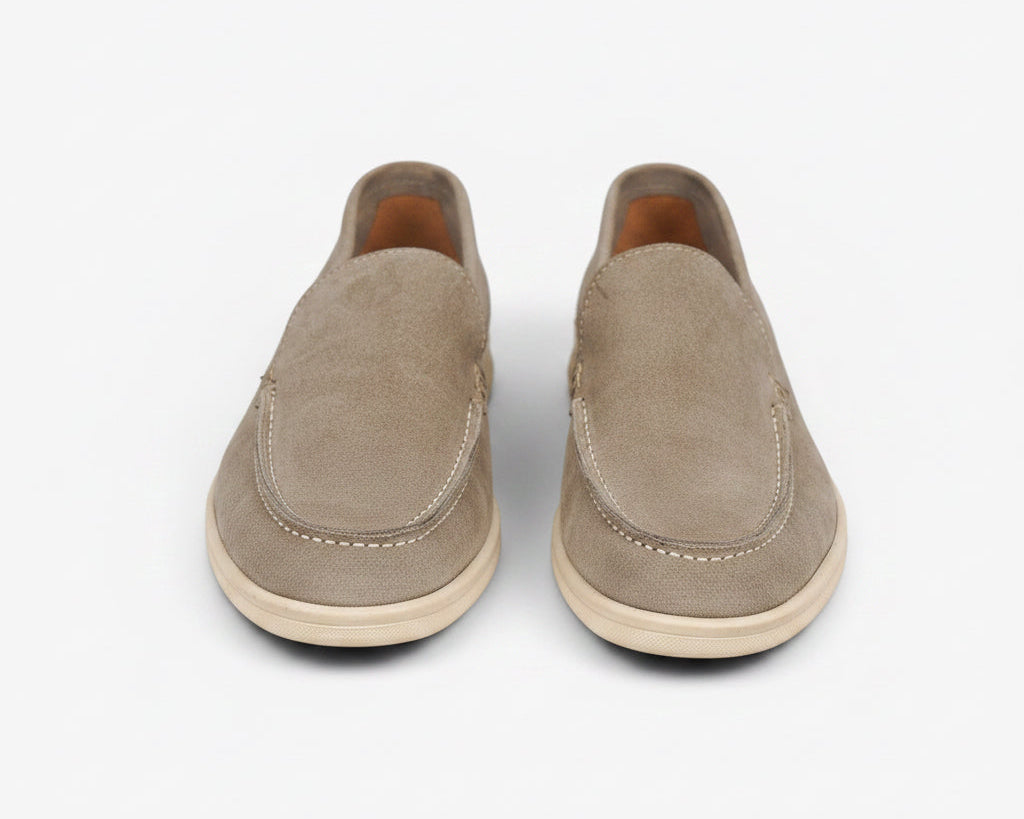mocassino loafers in camoscio