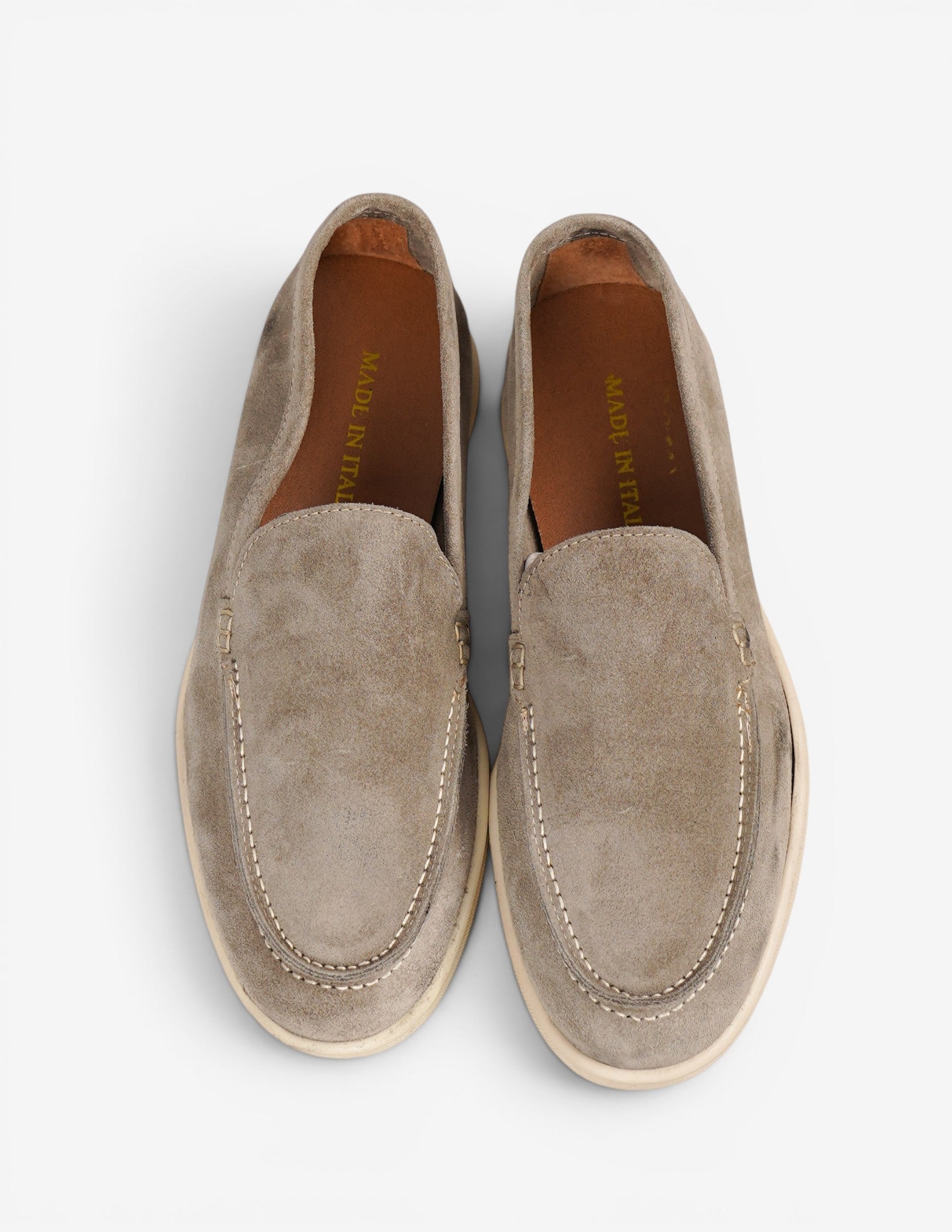 mocassino loafers in camoscio