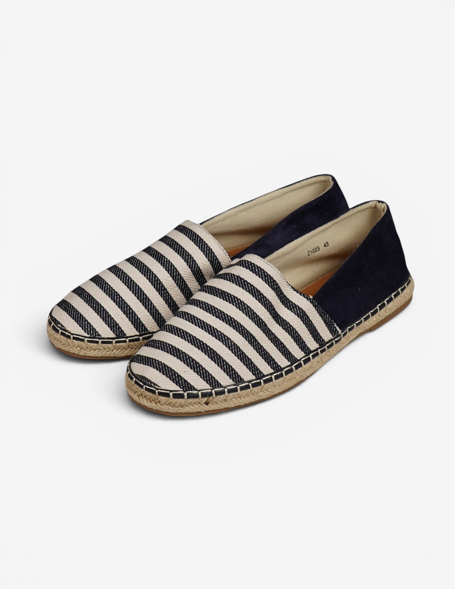 espadrillas in canvas rigata
