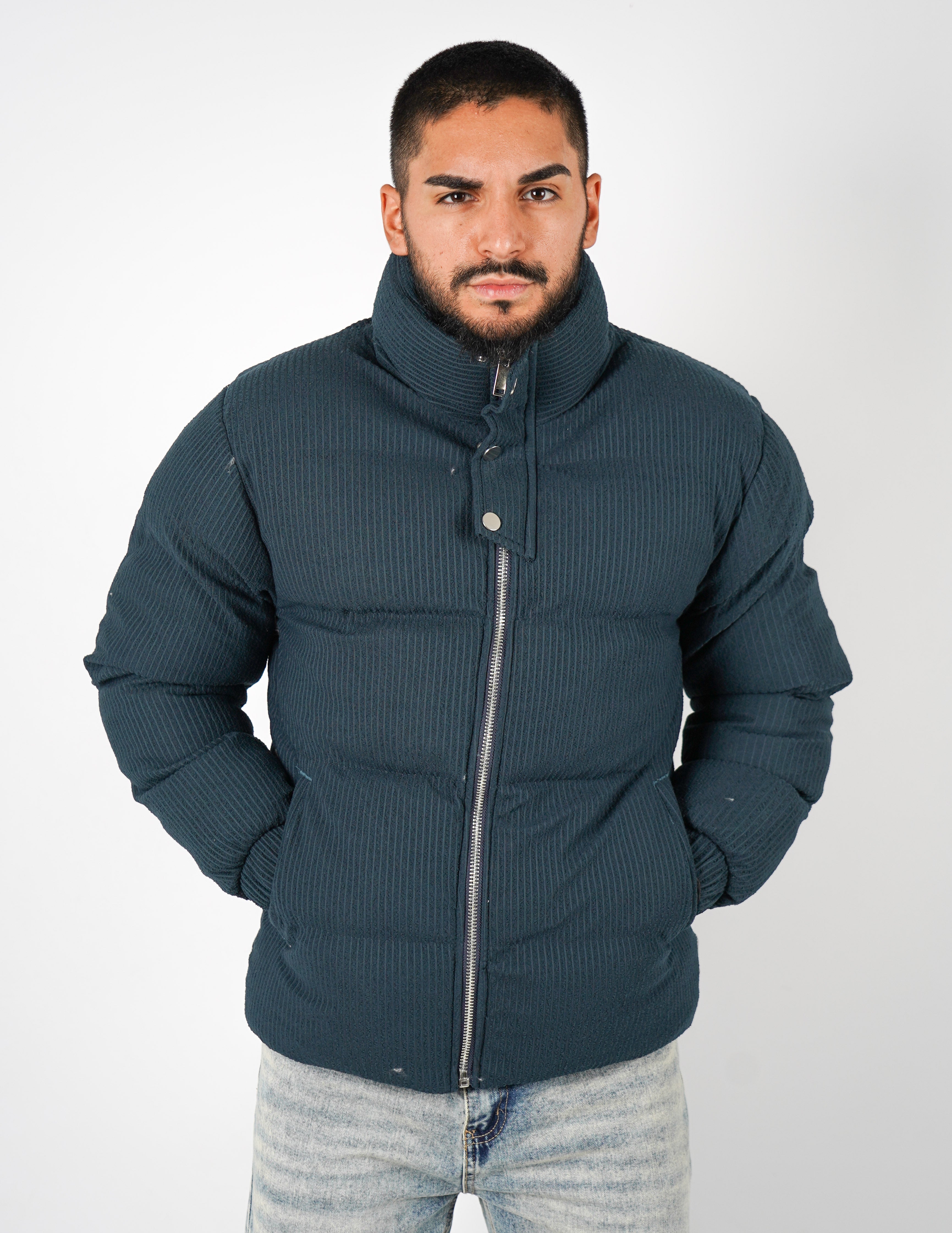 Giubbino imbottito con collo