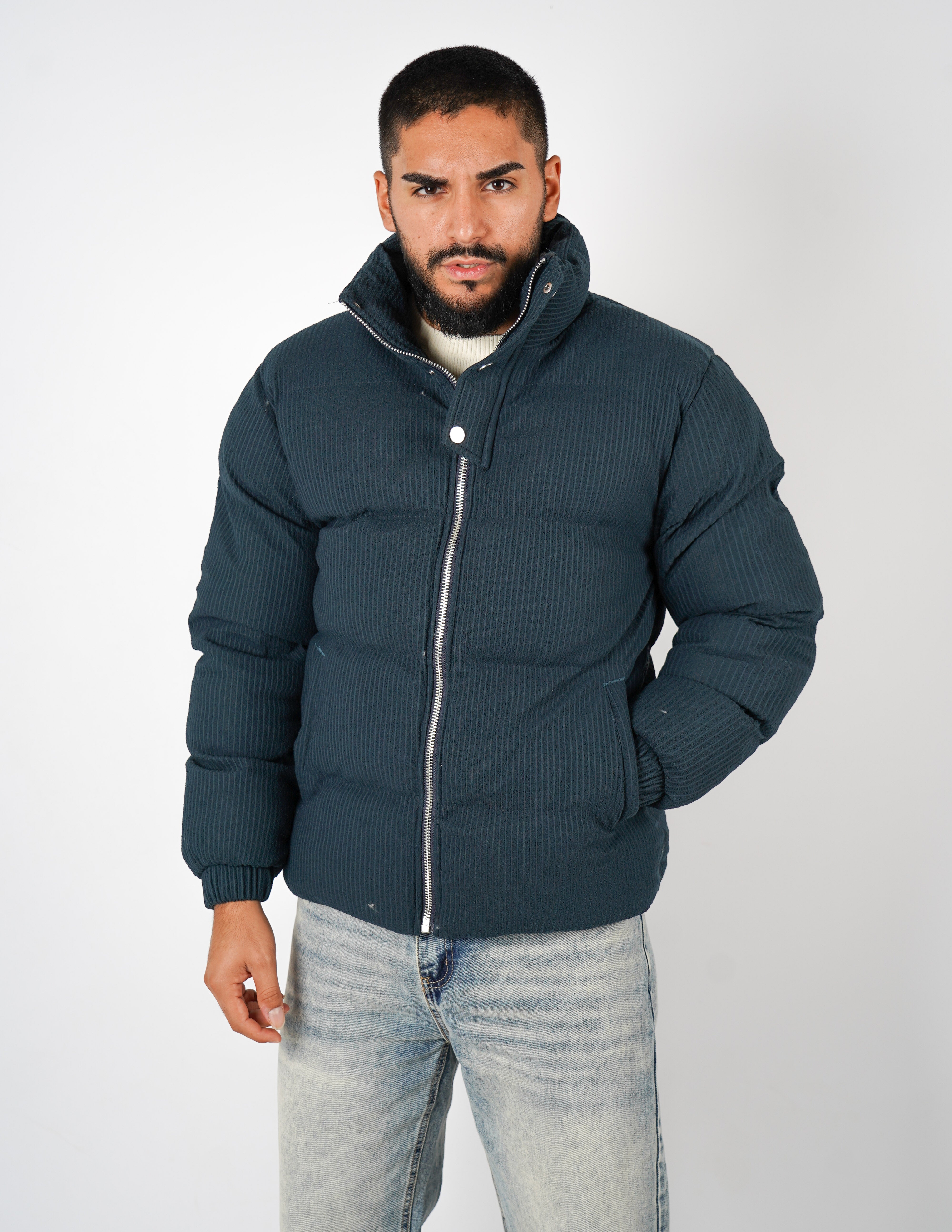 Giubbino imbottito con collo