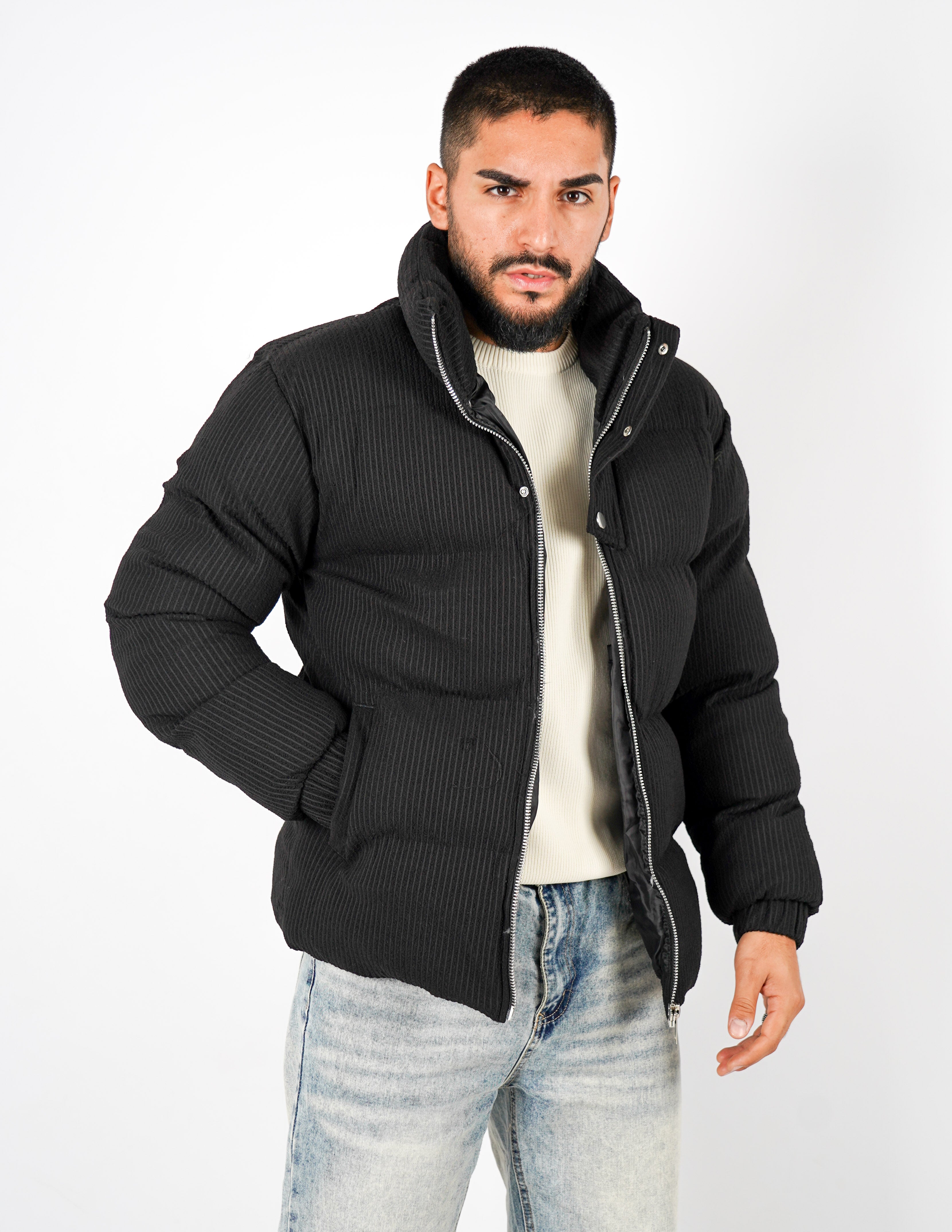 Giubbino imbottito con collo