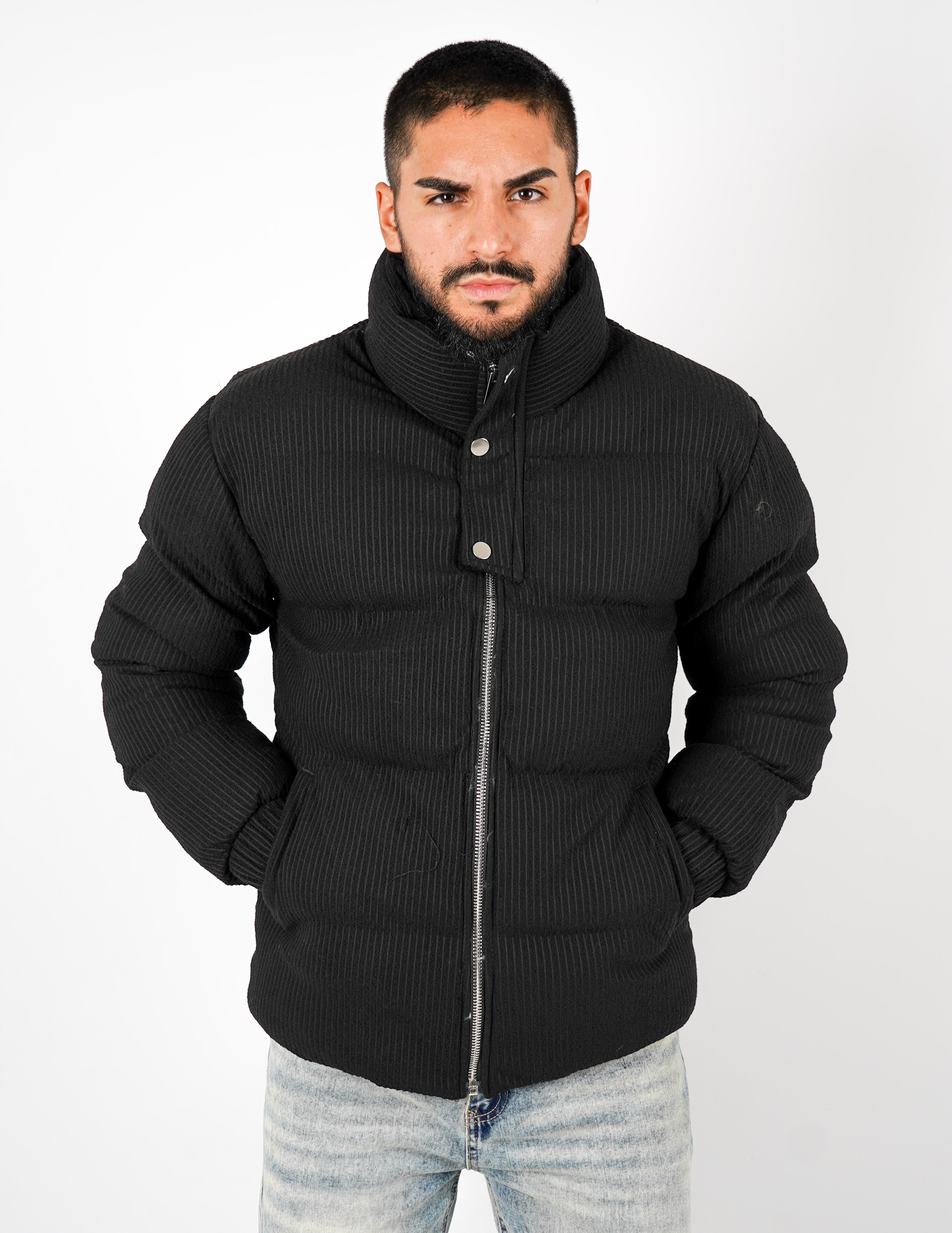 Giubbino imbottito con collo