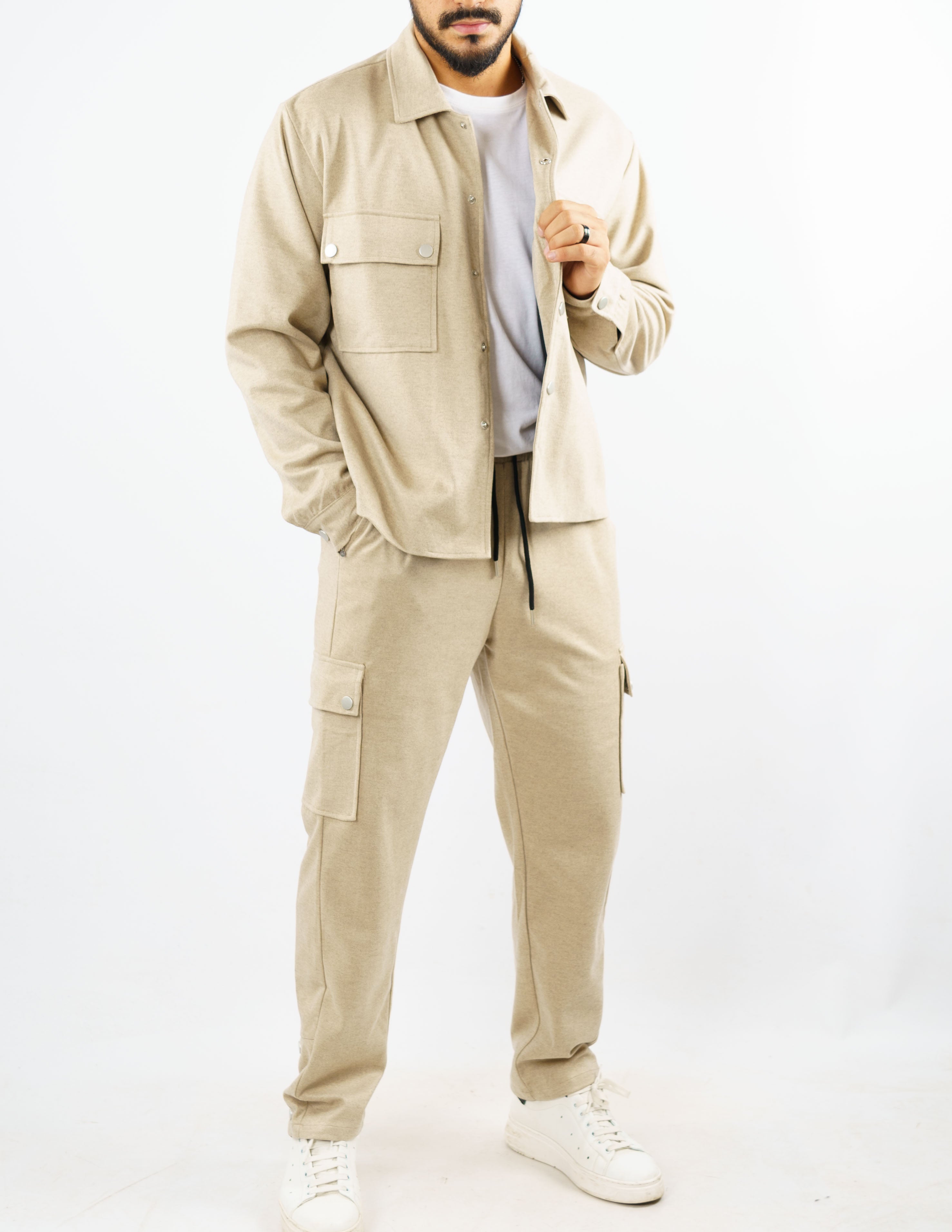 coordinato giubbino + pantalone cargo