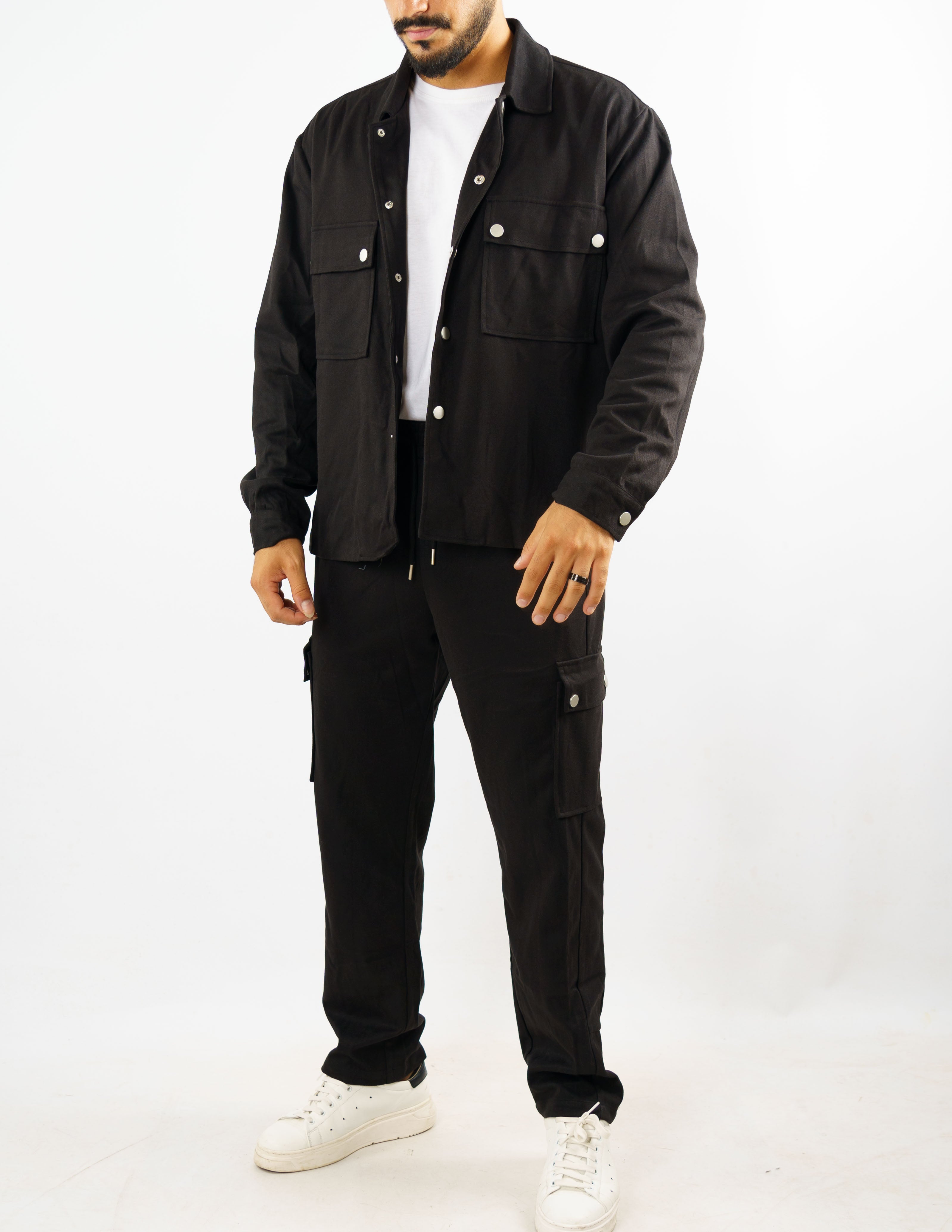 coordinato giubbino + pantalone cargo