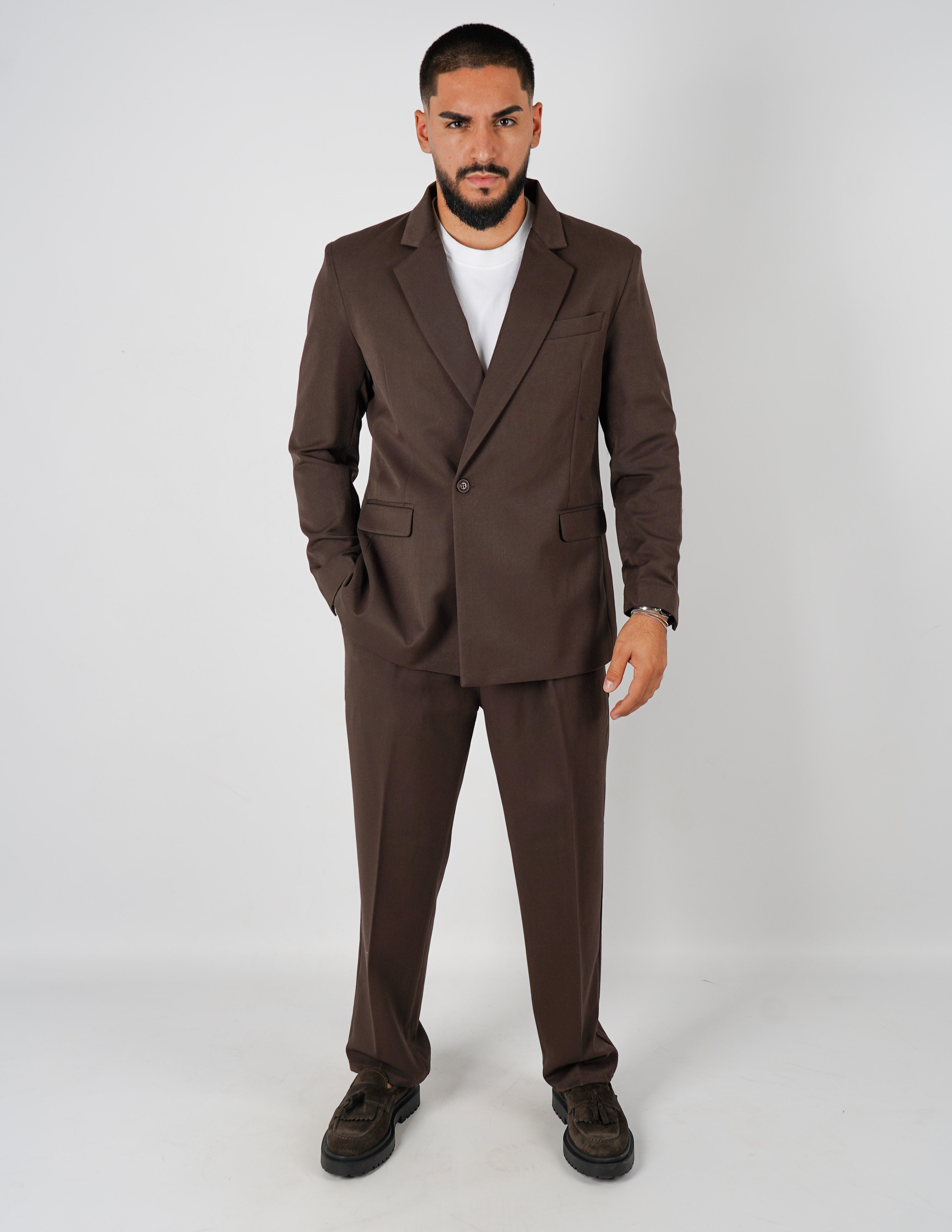 abito doppiopetto elegante oversize