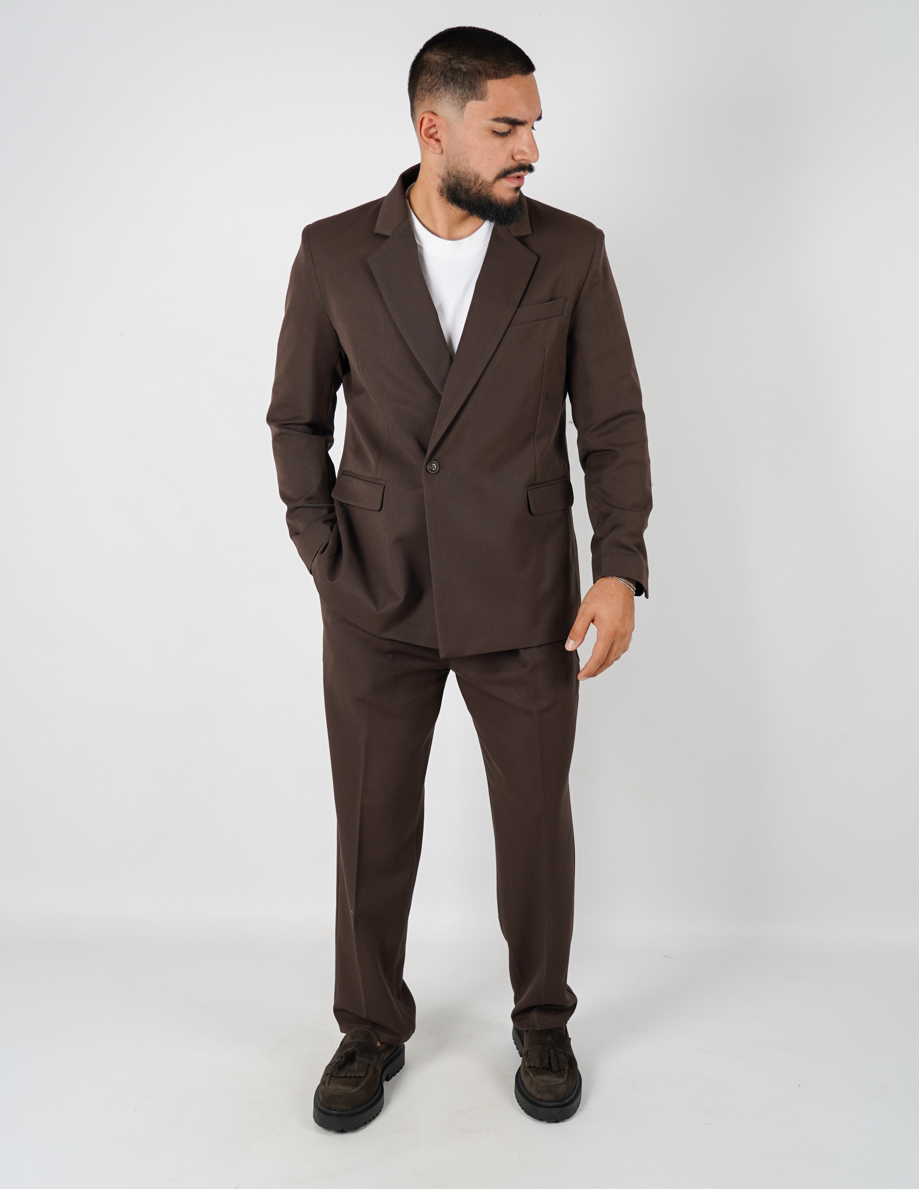 abito doppiopetto elegante oversize