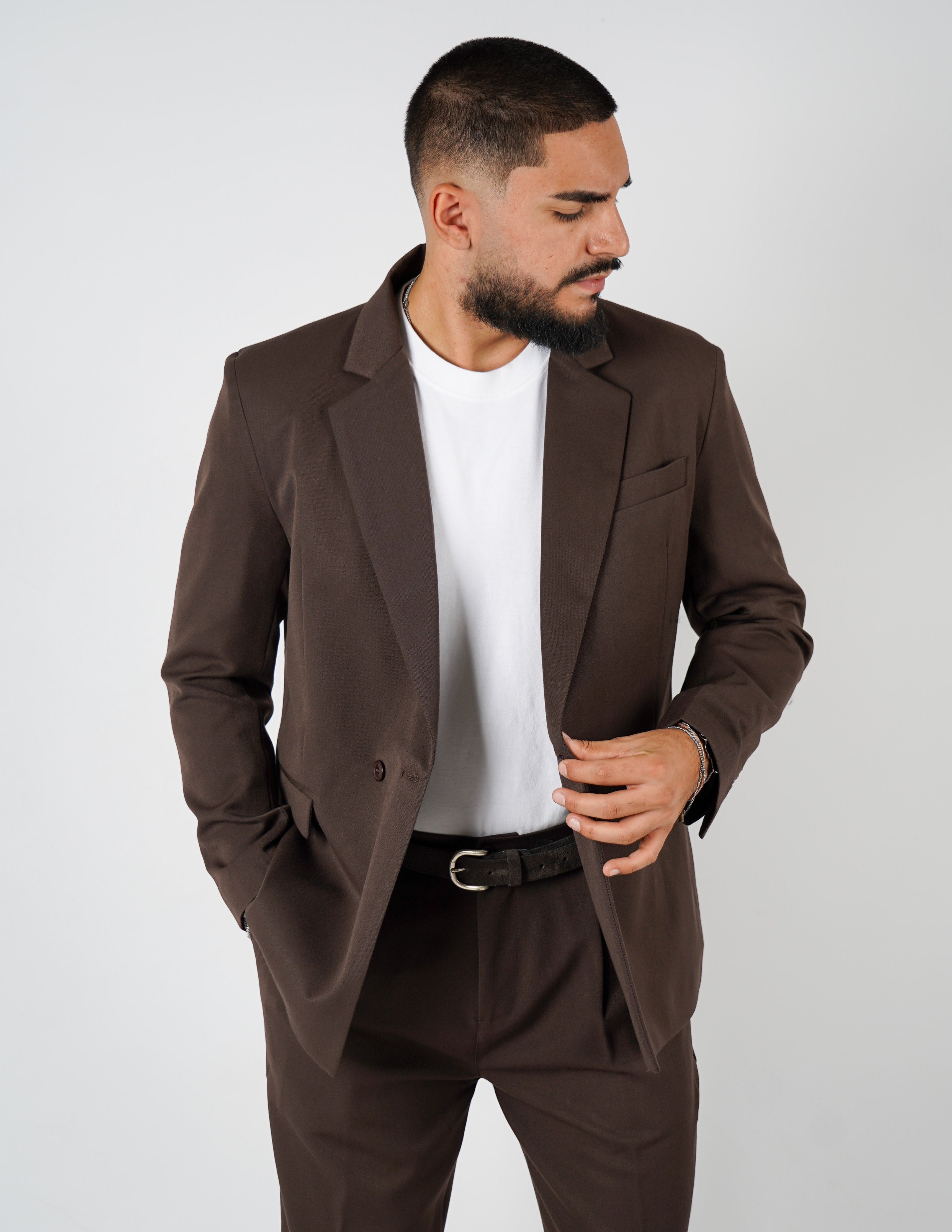 abito doppiopetto elegante oversize