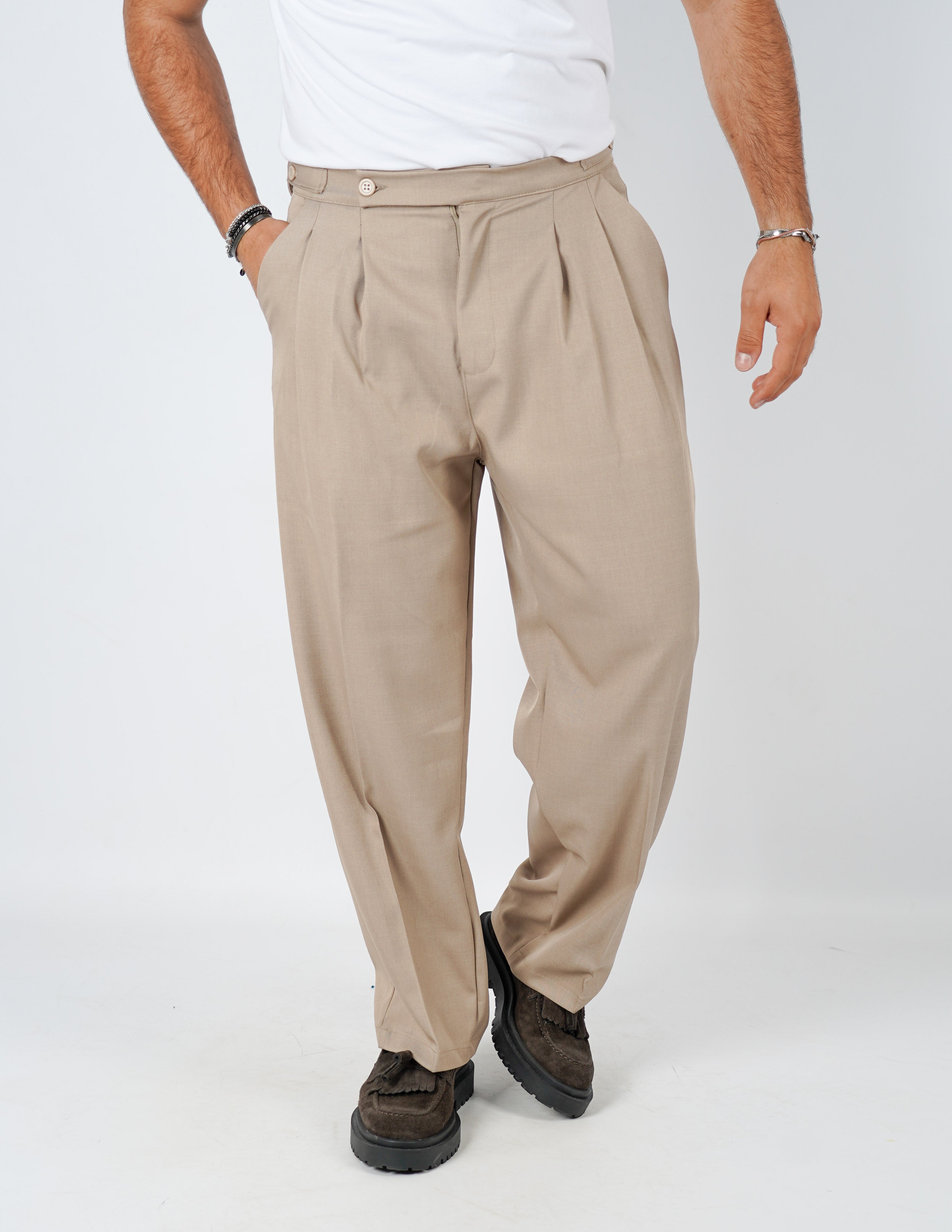 pantalone sartoriale wide fit