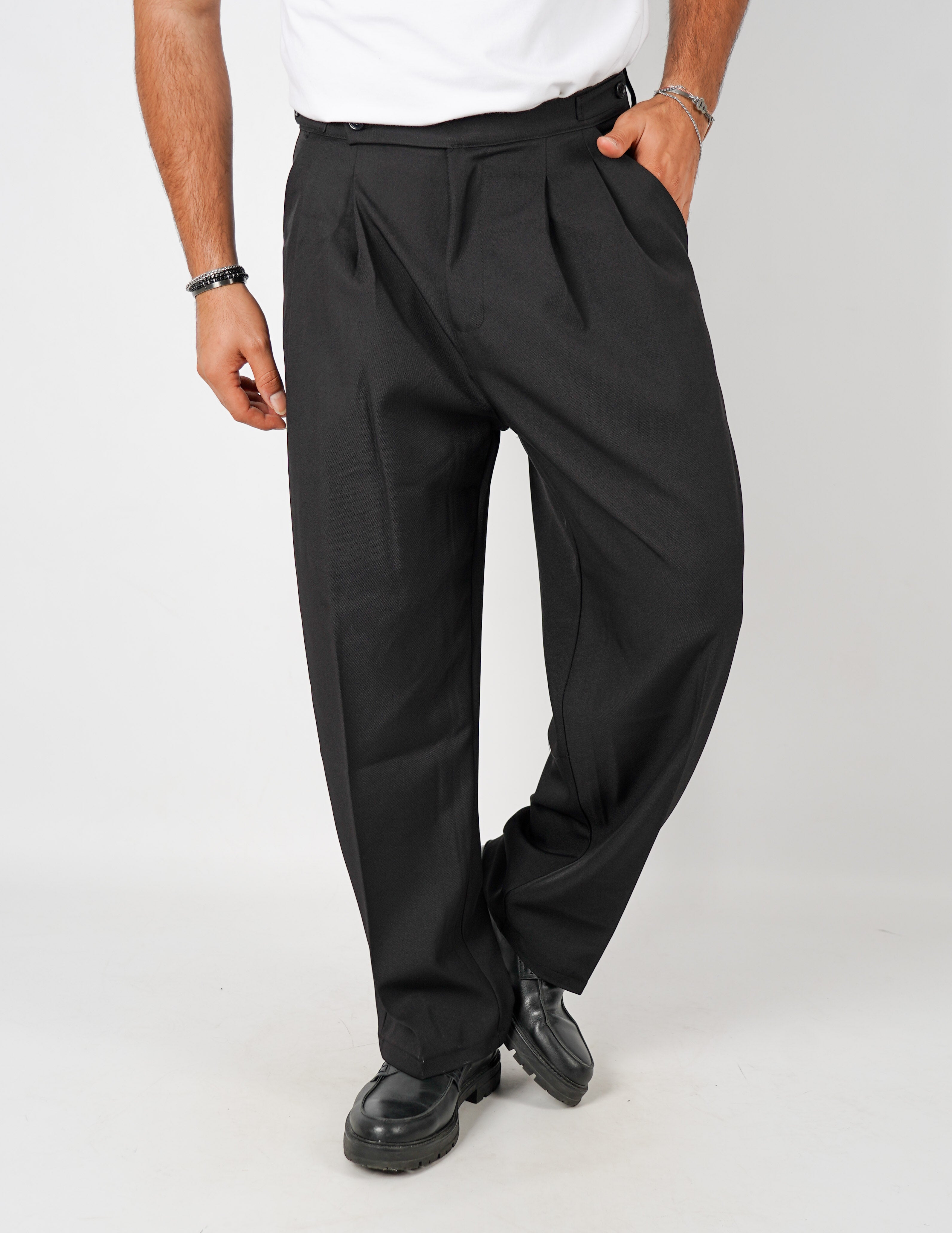 pantalone sartoriale wide fit