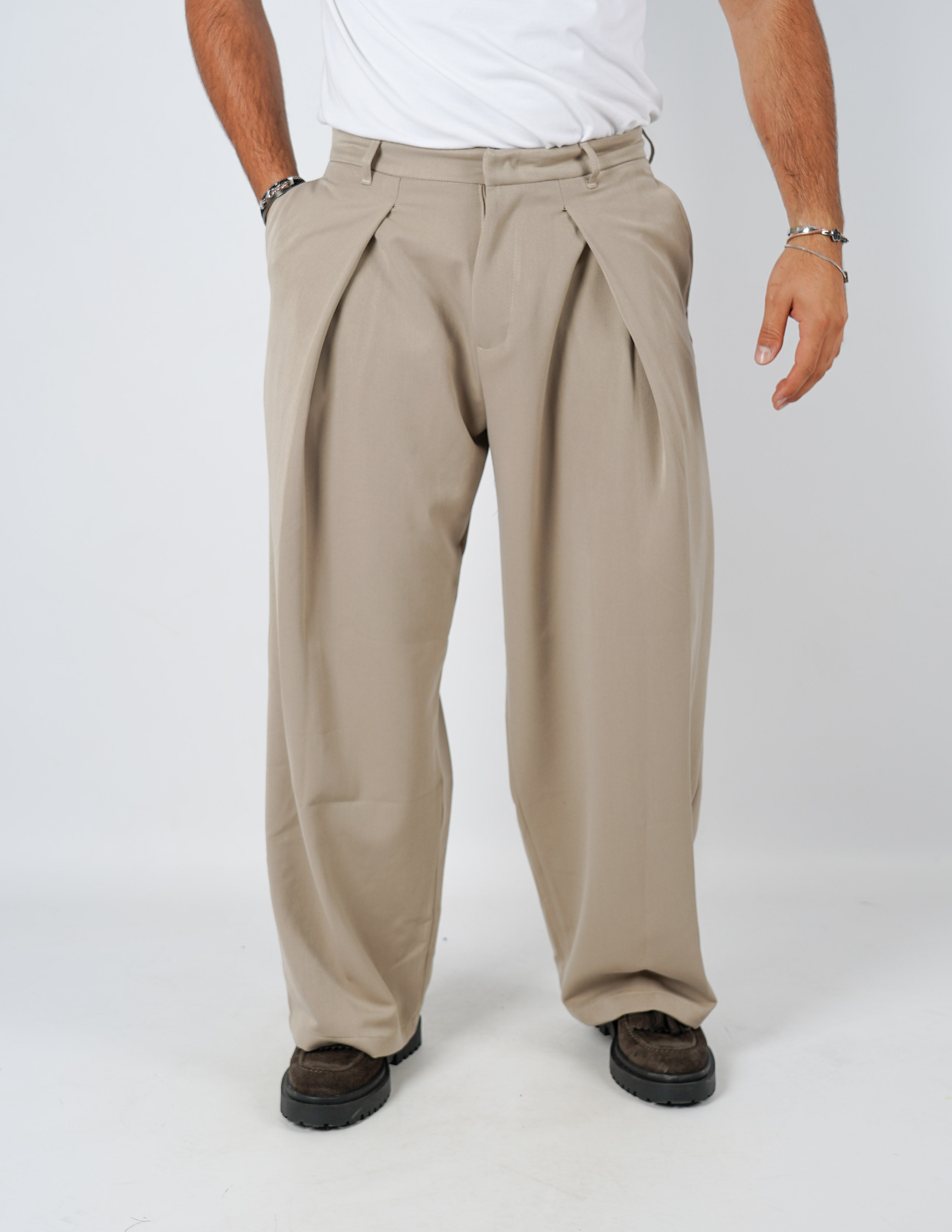 Pantalone sartoriale wide fit