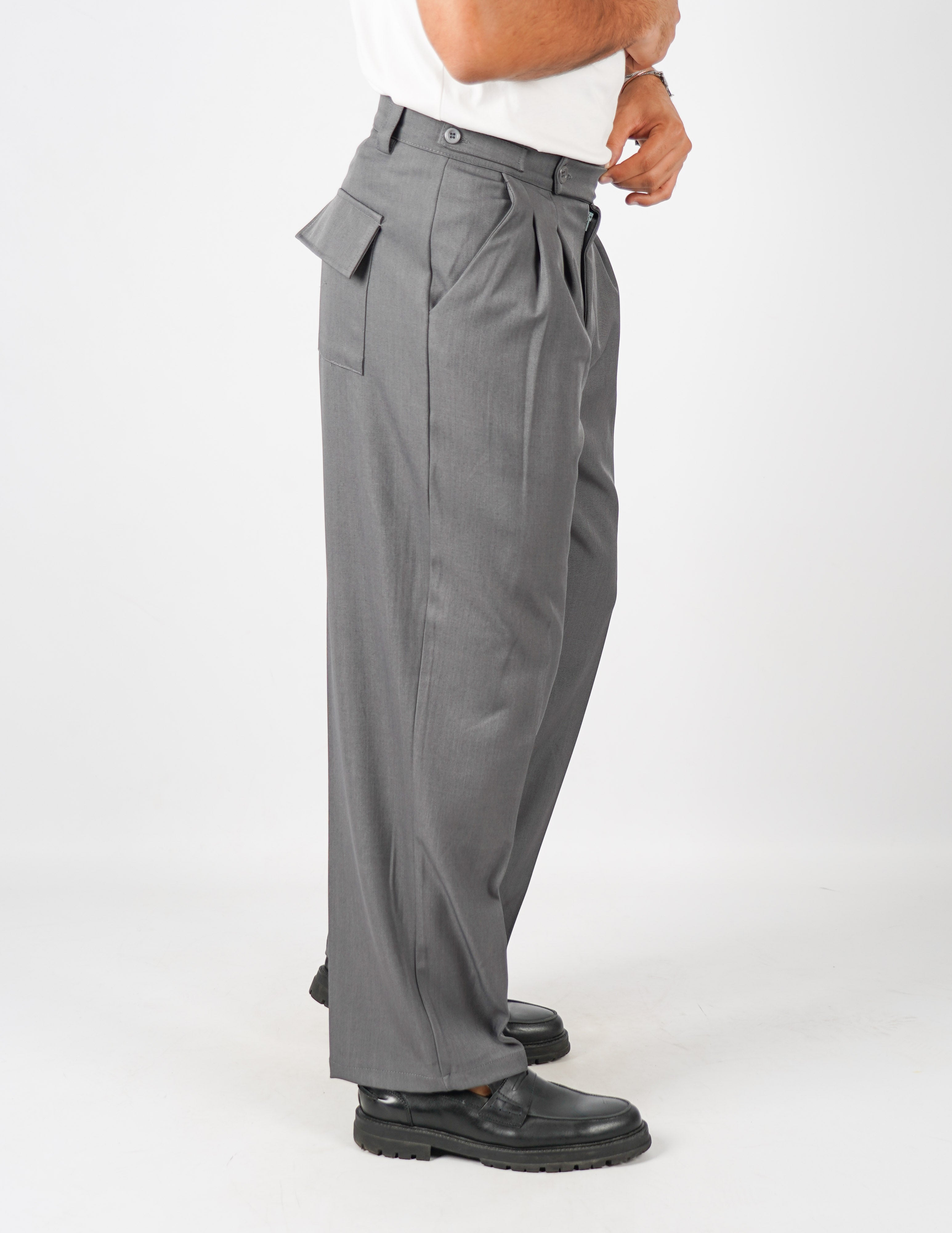 pantalone sartoriale wide fit