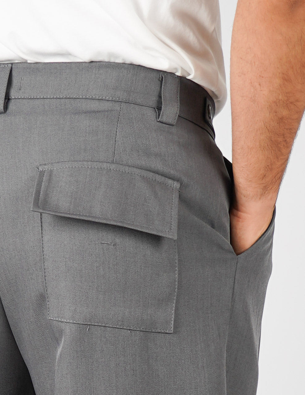 pantalone sartoriale wide fit