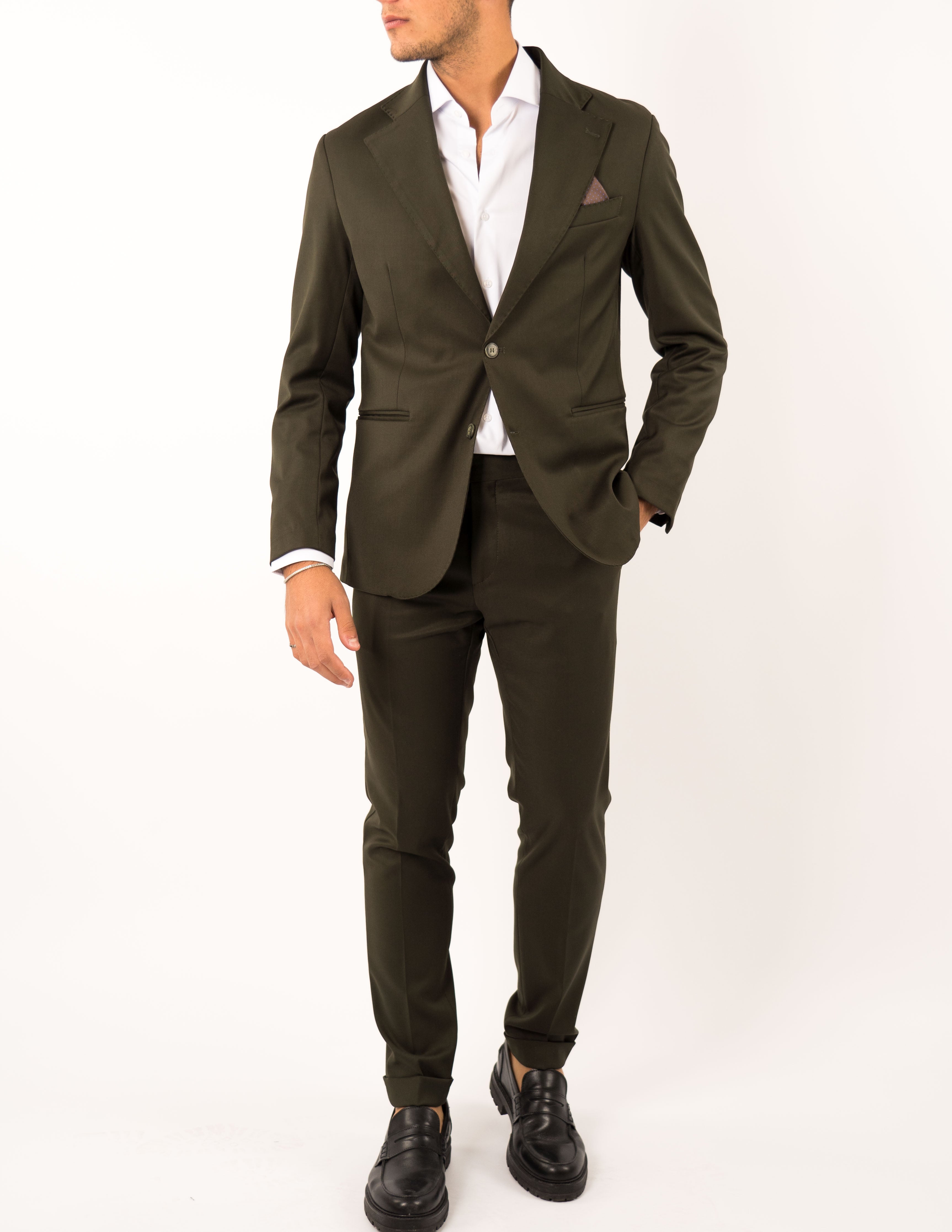 abito elegante monopetto sartoriale