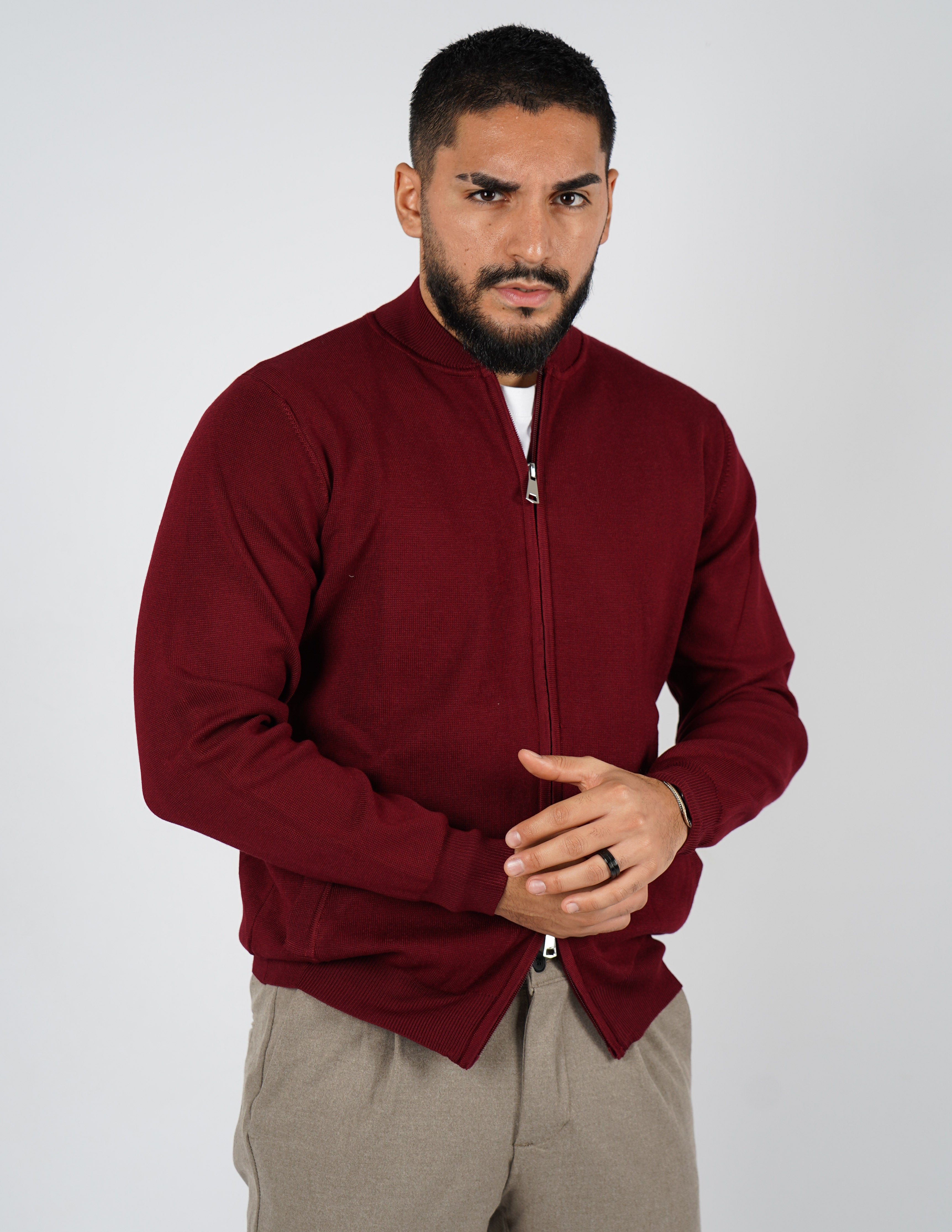 cardigan college con zip