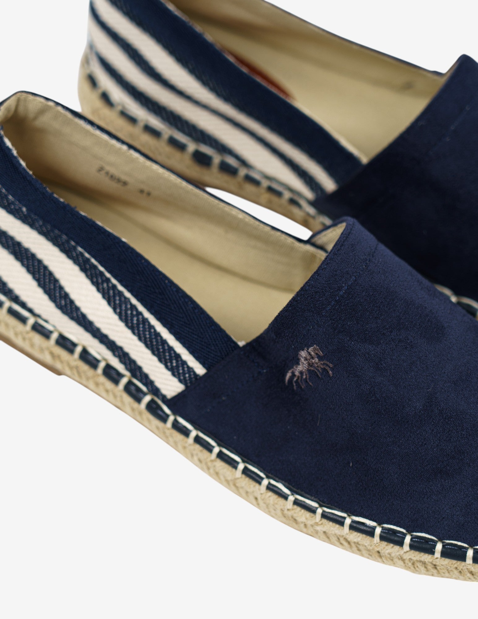 espadrillas misto canvas camoscio