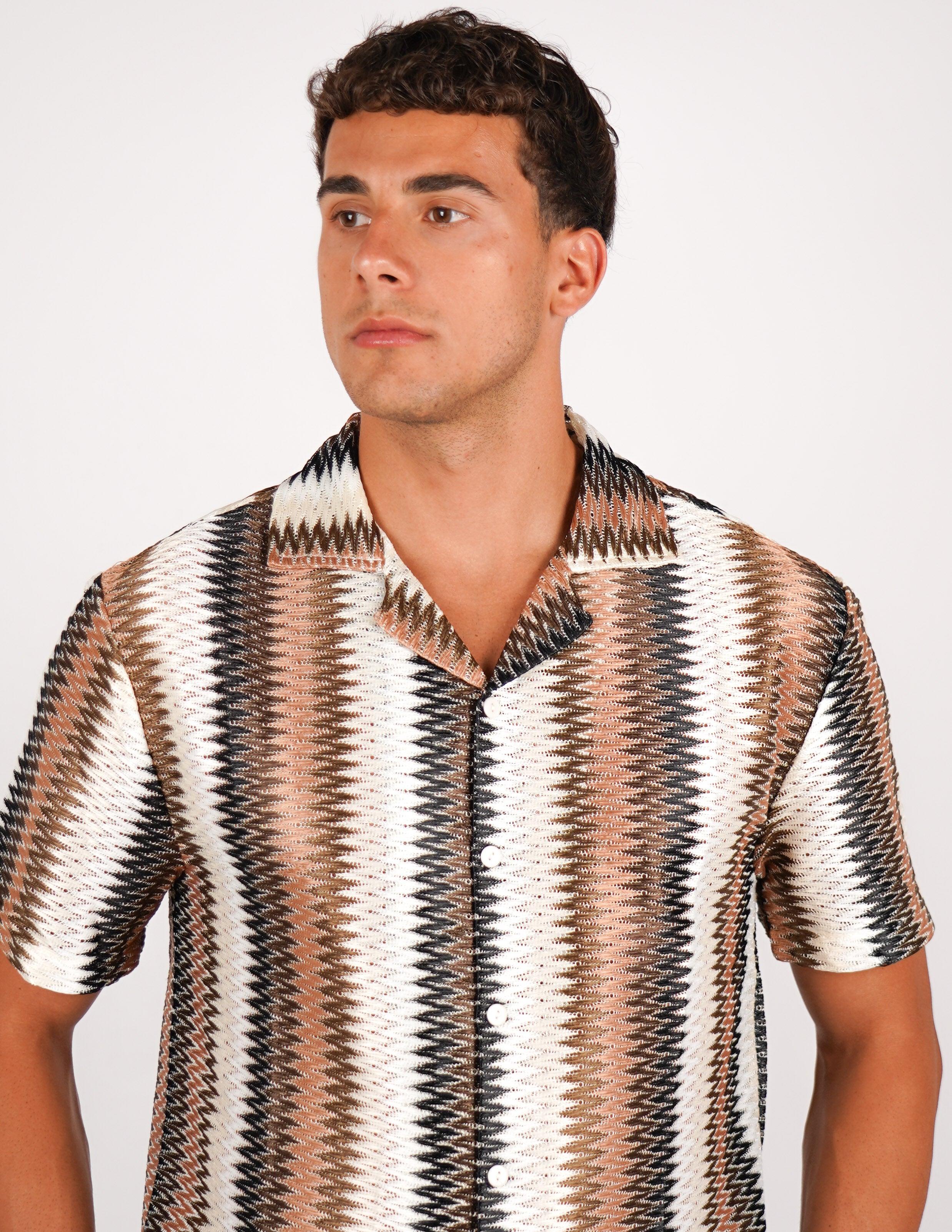 CAMICIA CROCHET A FANTASIA