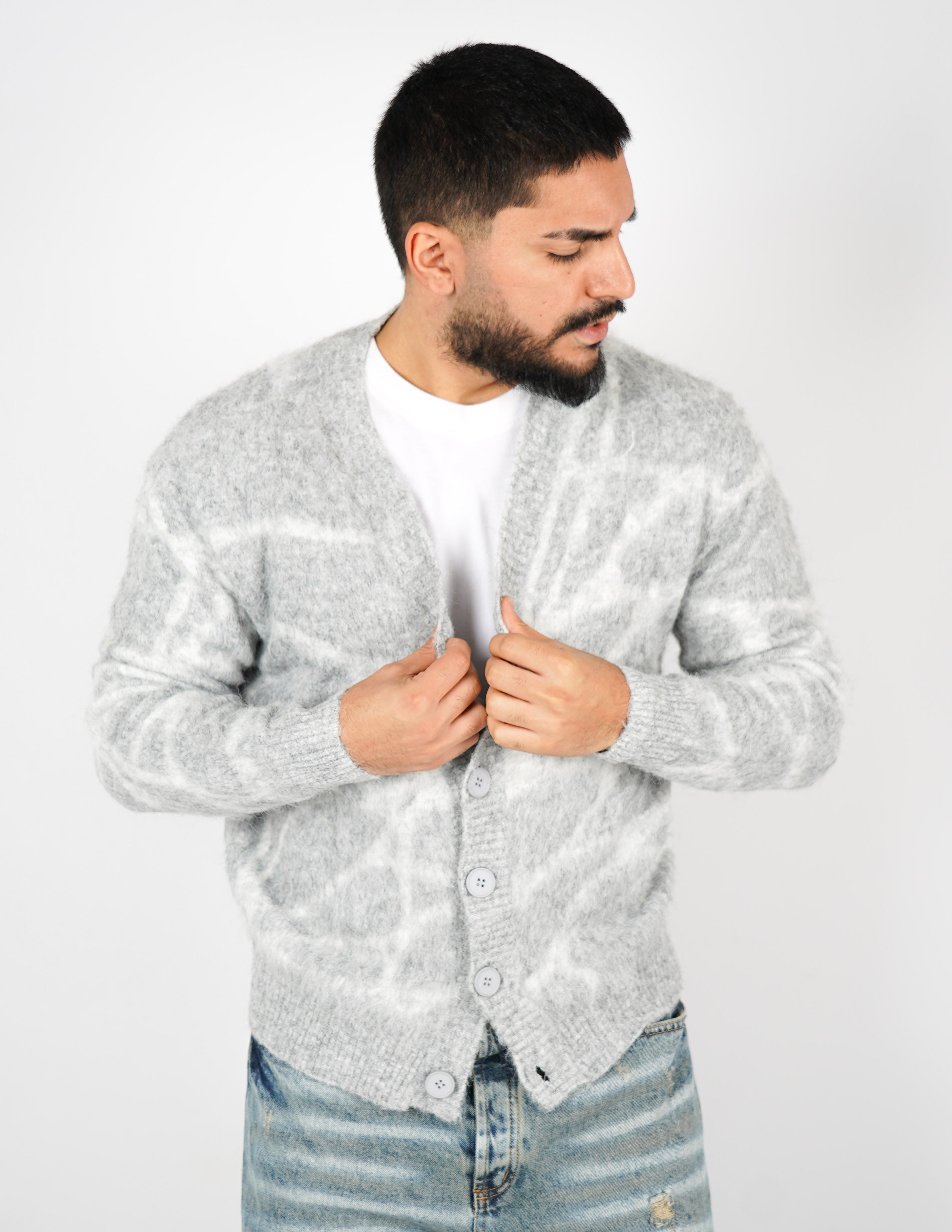 CARDIGAN STRUTTURATO A FANTASIA