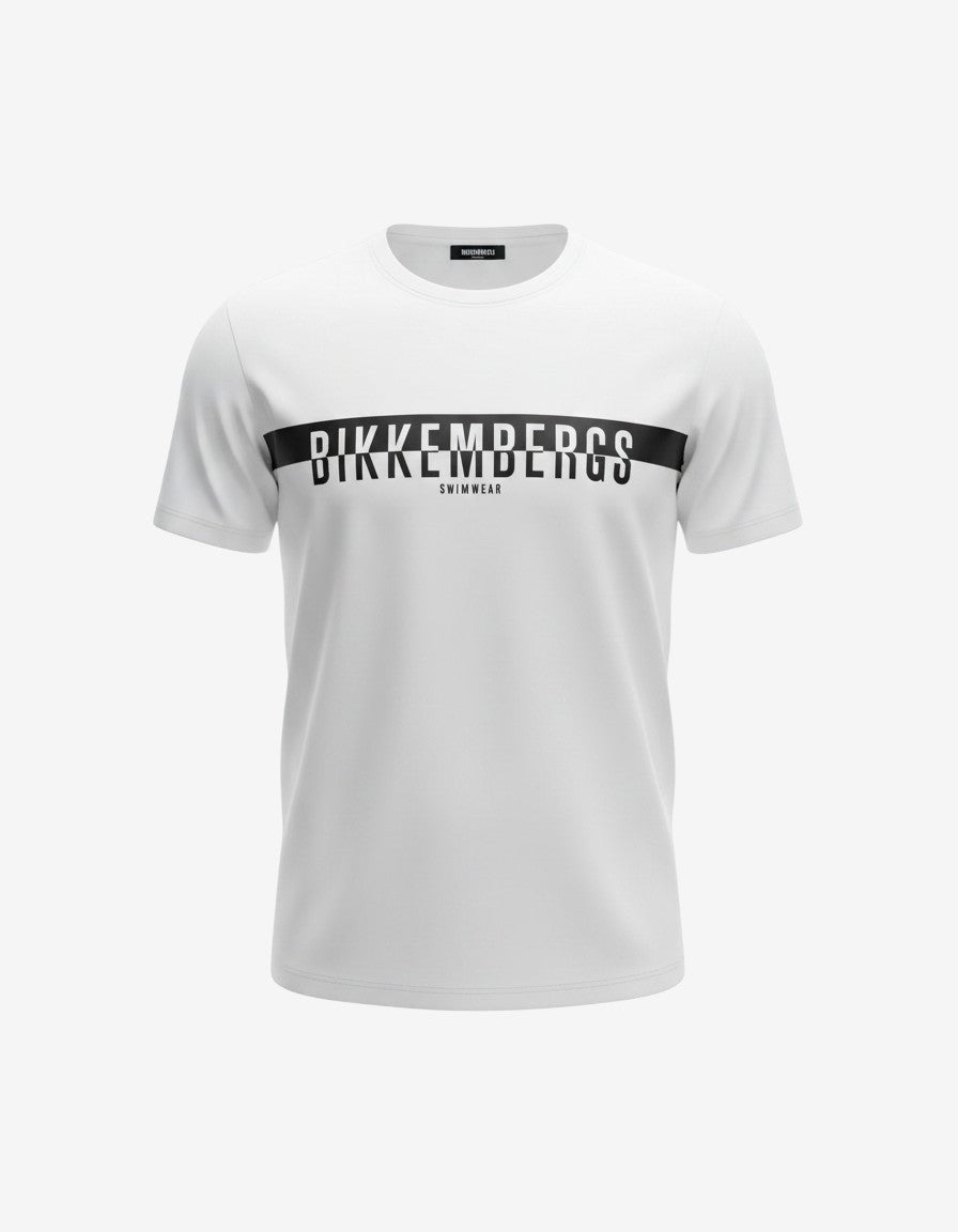 T-SHIRT LEGGERA CON STAMPA BIKKEMBERGS