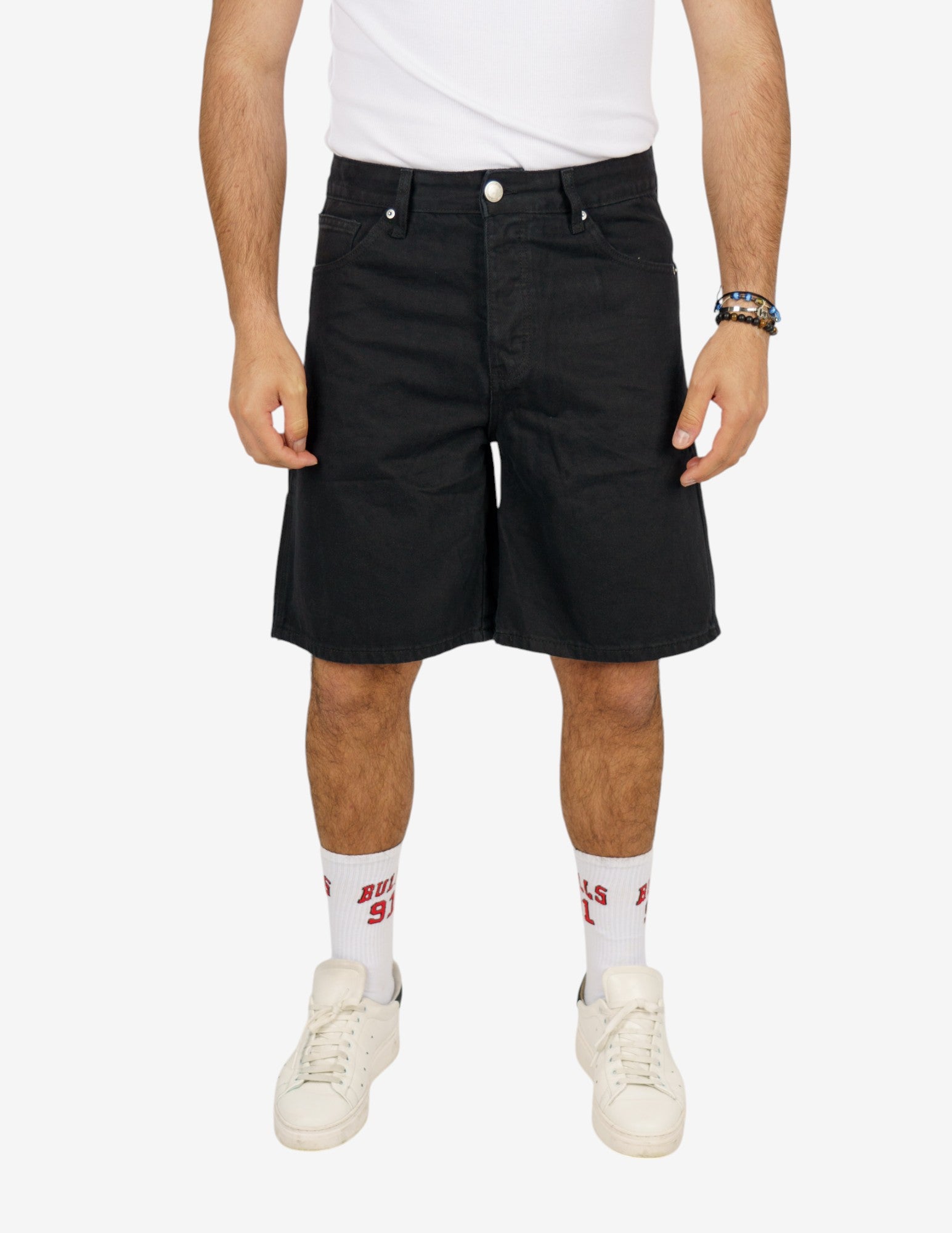 Bermuda denim relax fit