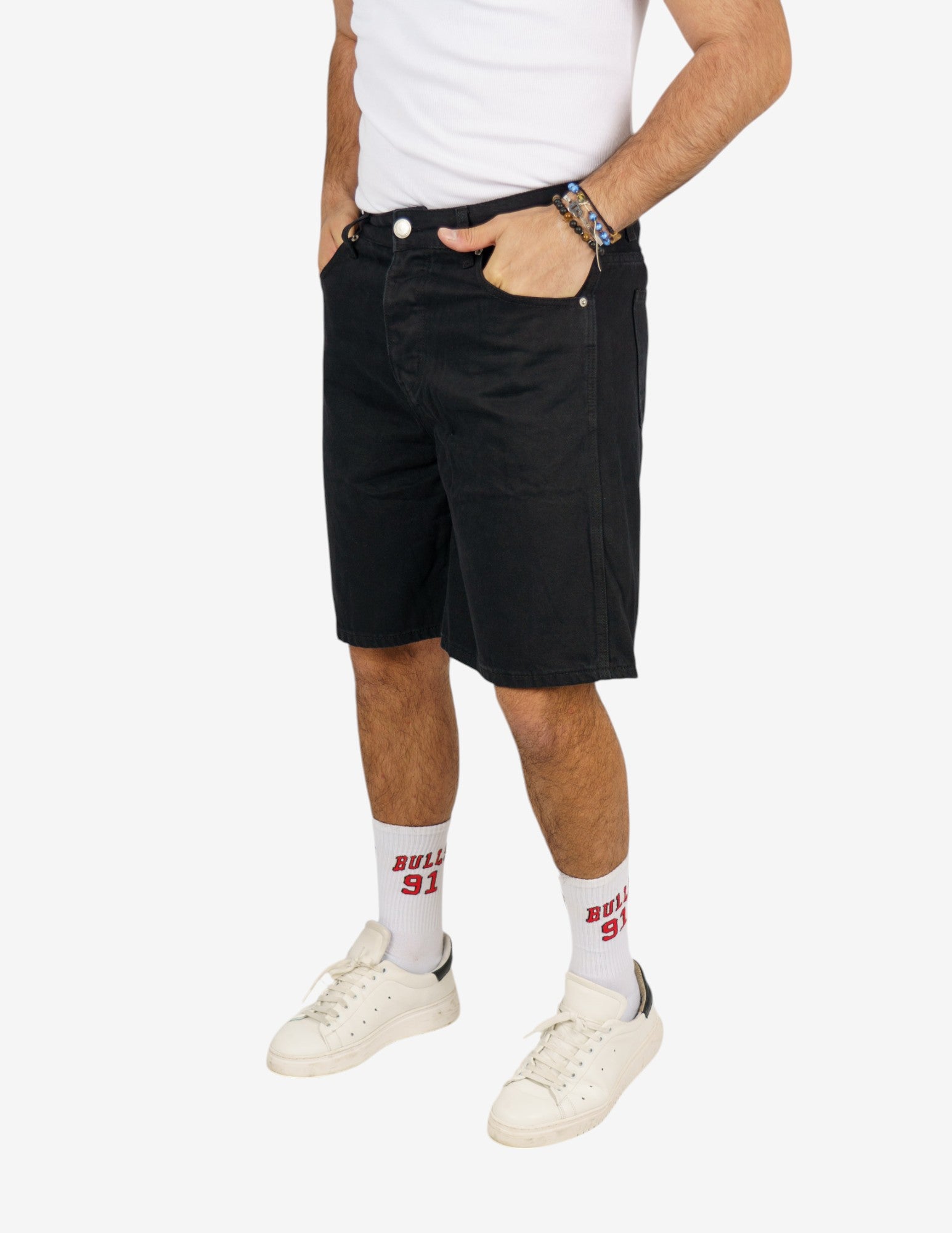 Bermuda denim relax fit