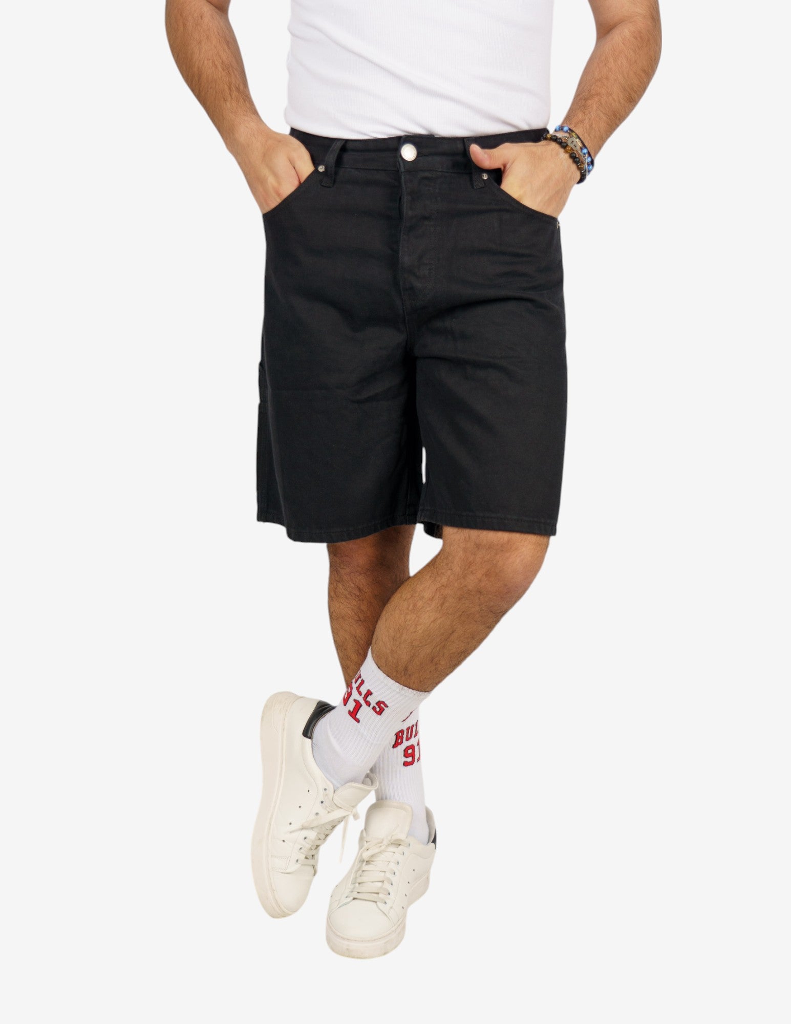 Bermuda denim relax fit