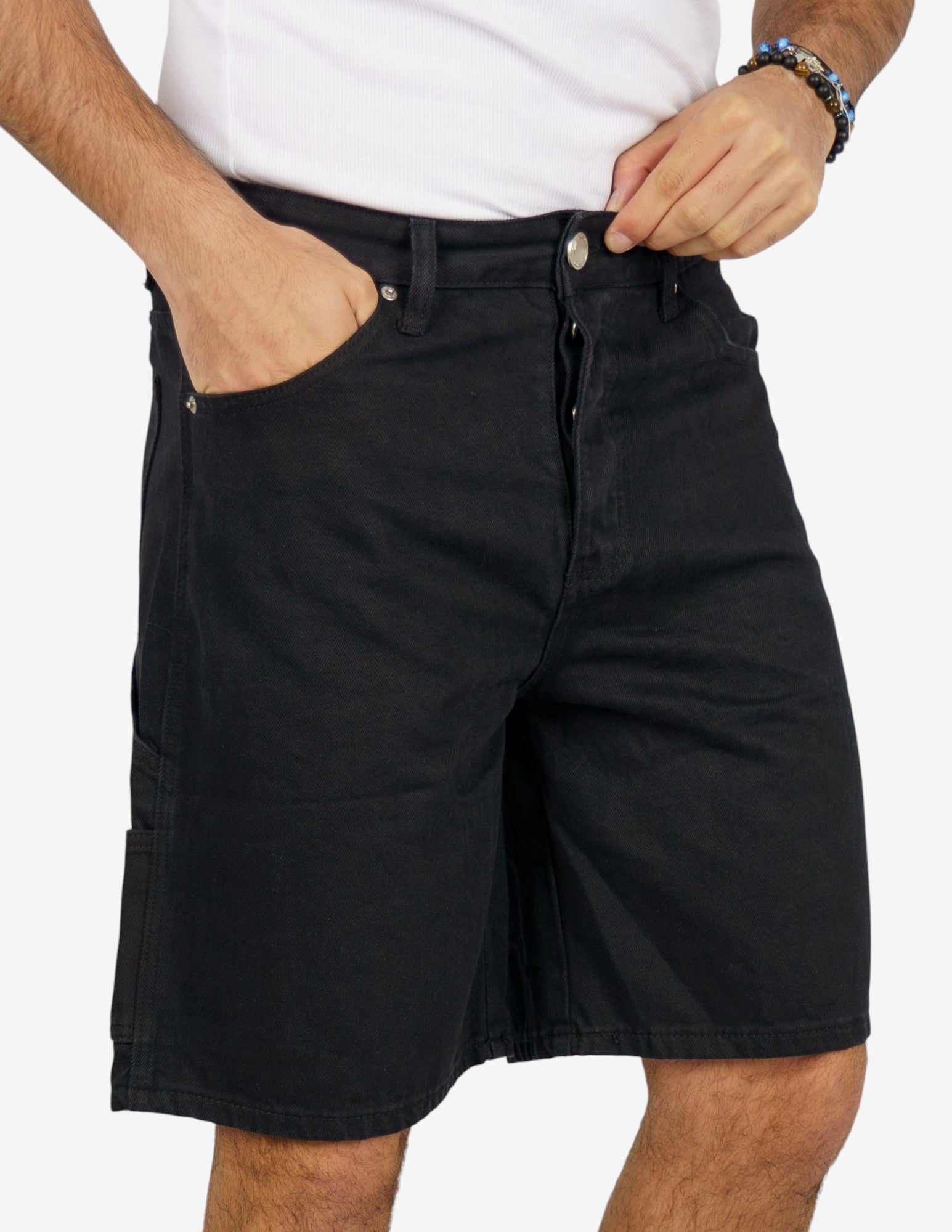 Bermuda denim relax fit