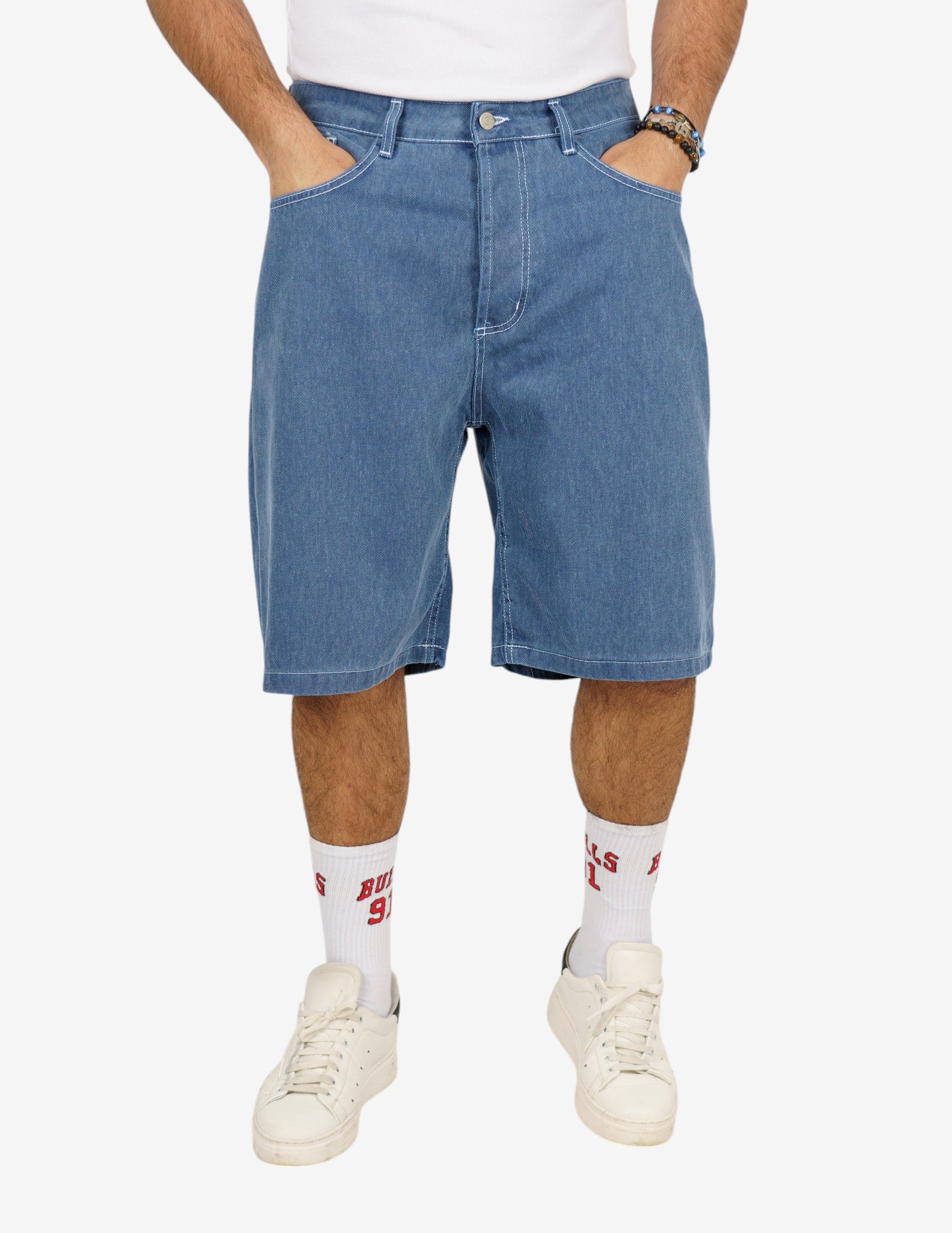 Bermuda denim relax fit