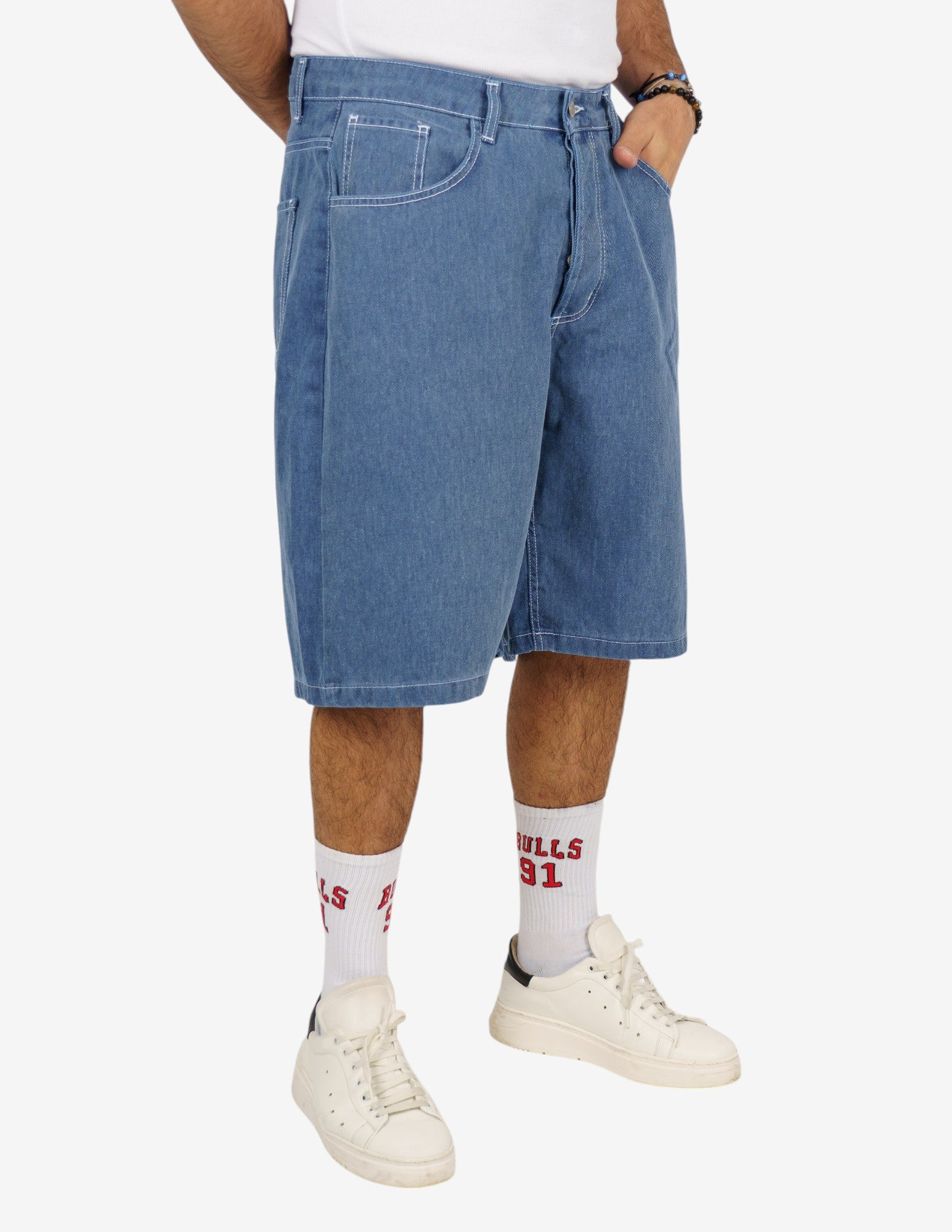 Bermuda denim relax fit
