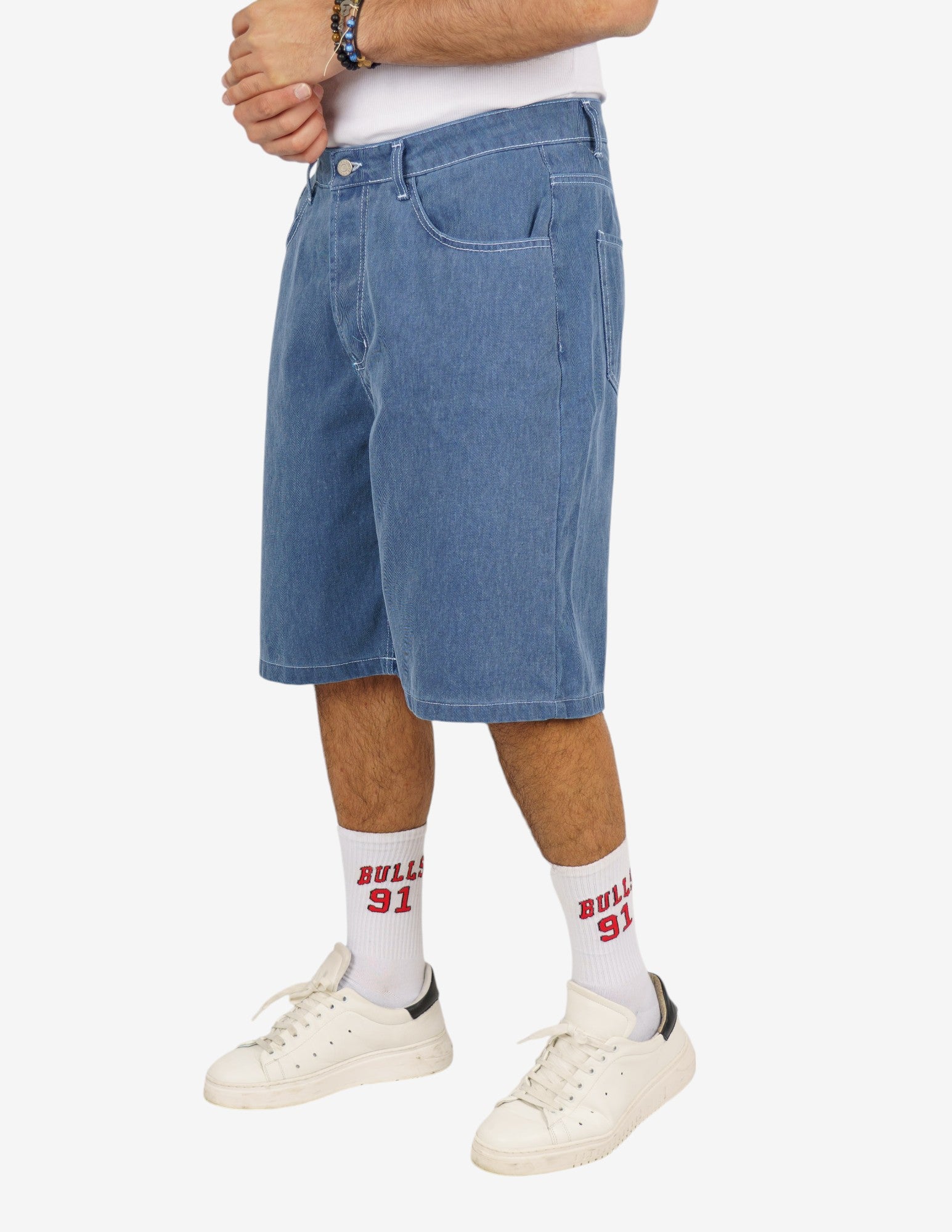 Bermuda denim relax fit