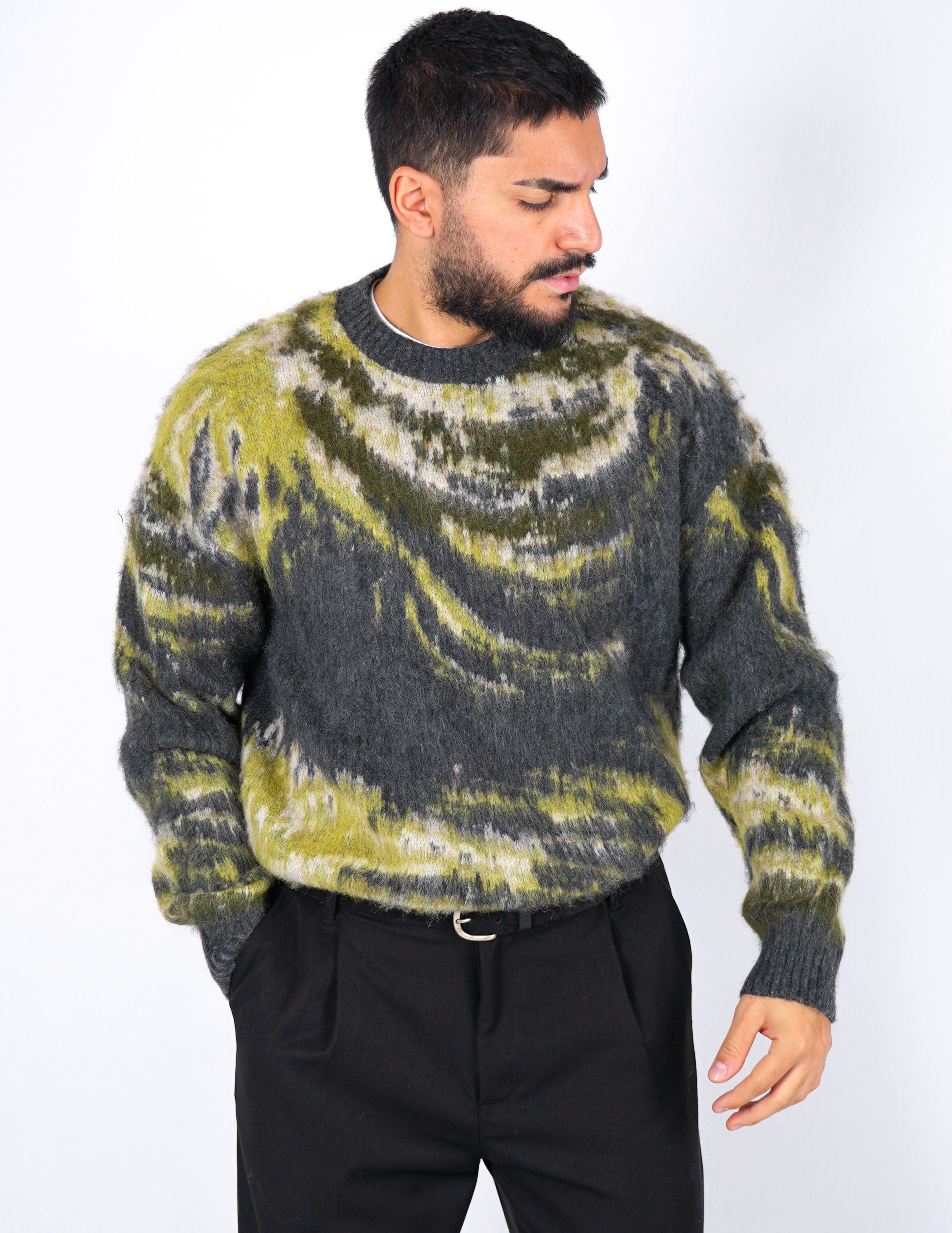 MAGLIONE A FANTASIA IN MISTO LANA