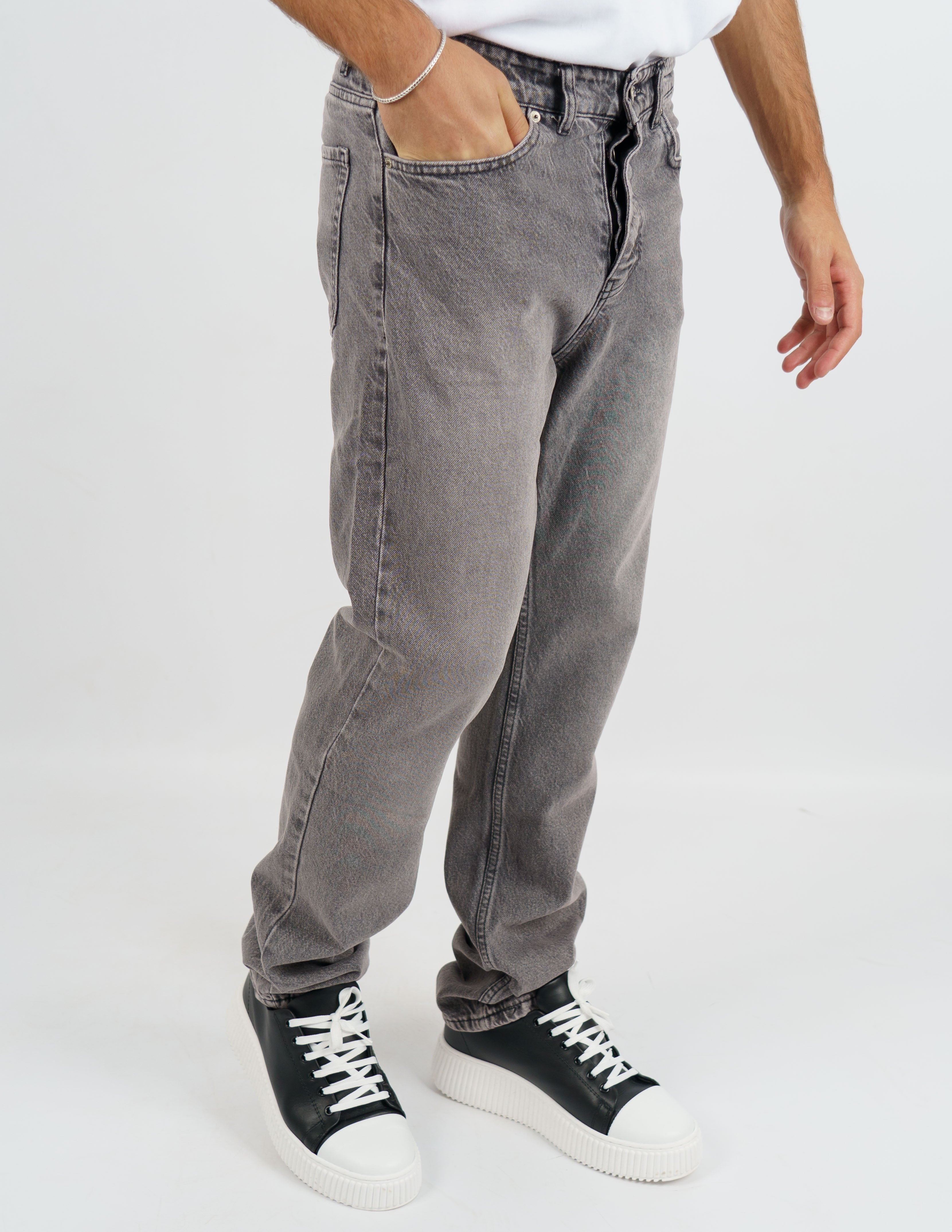 jeans uomo baggy regular fit