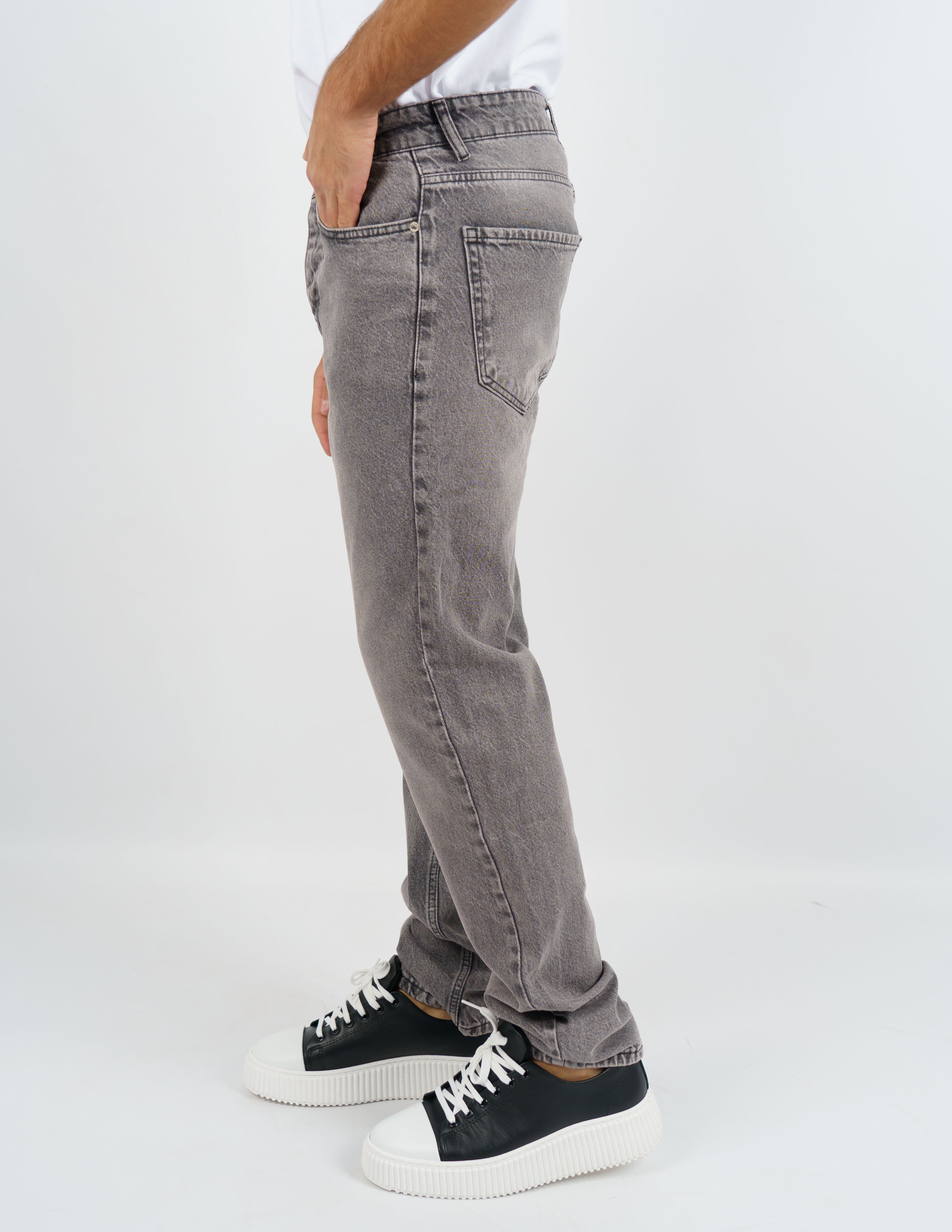 jeans uomo baggy regular fit