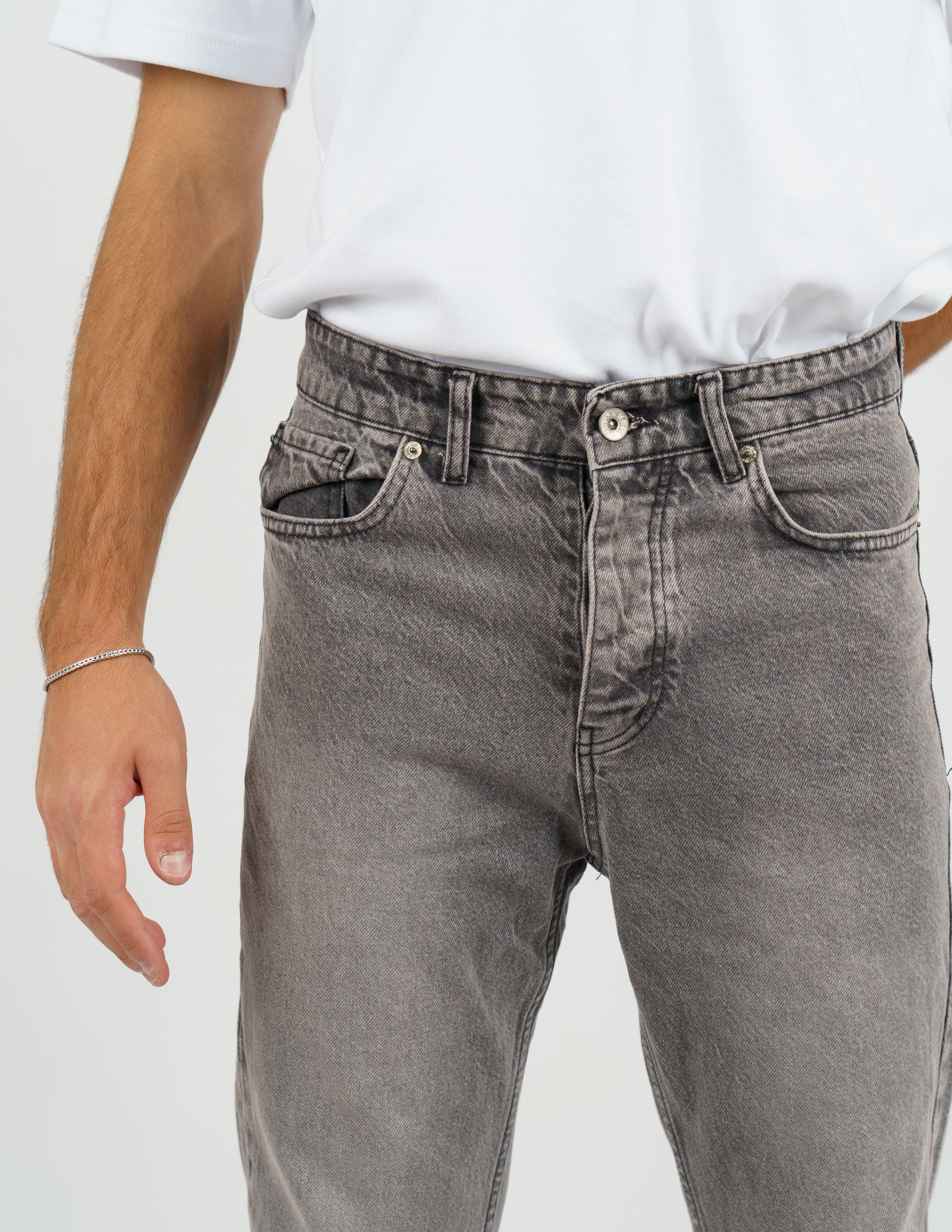 jeans uomo baggy regular fit