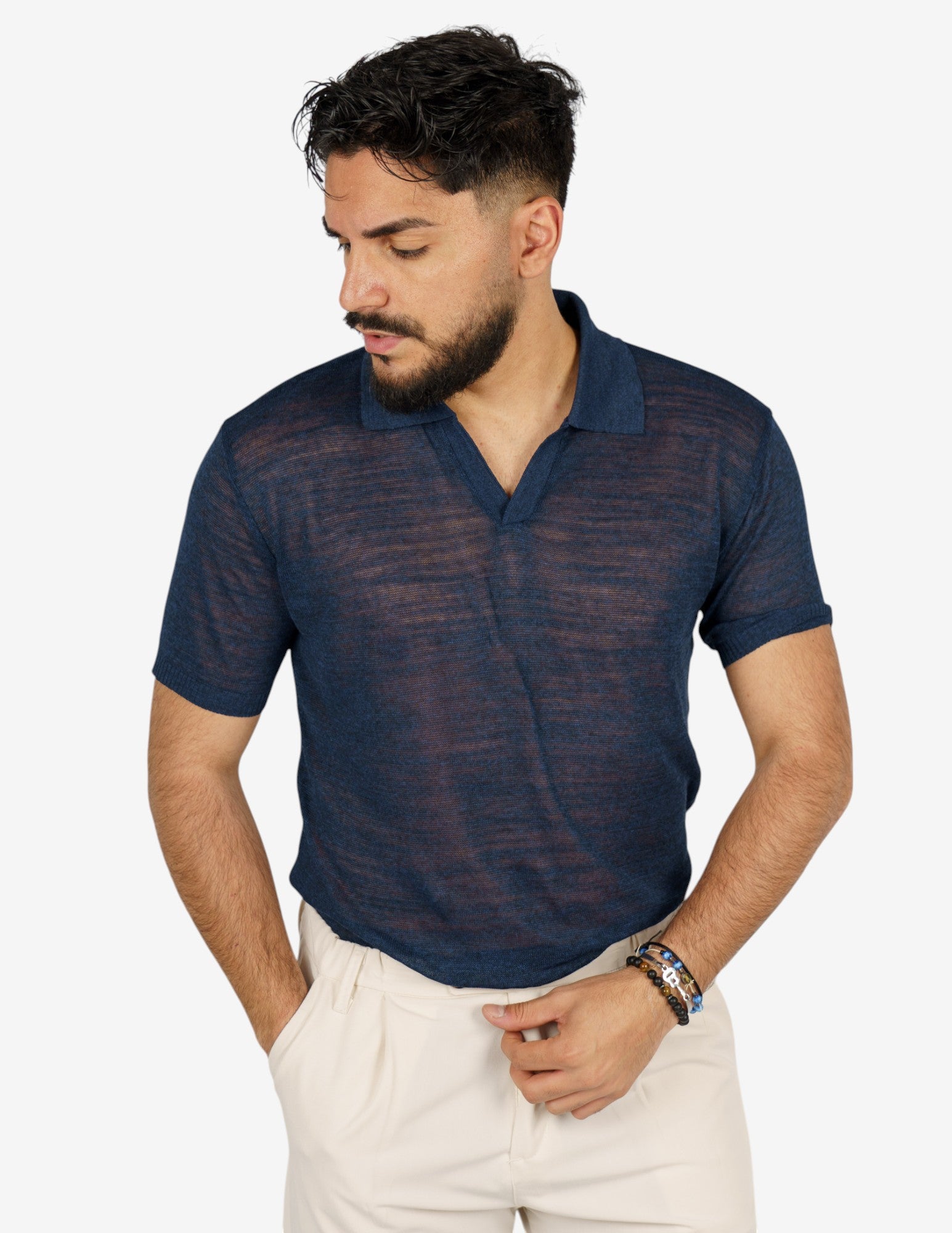 Polo uomo in cotone
