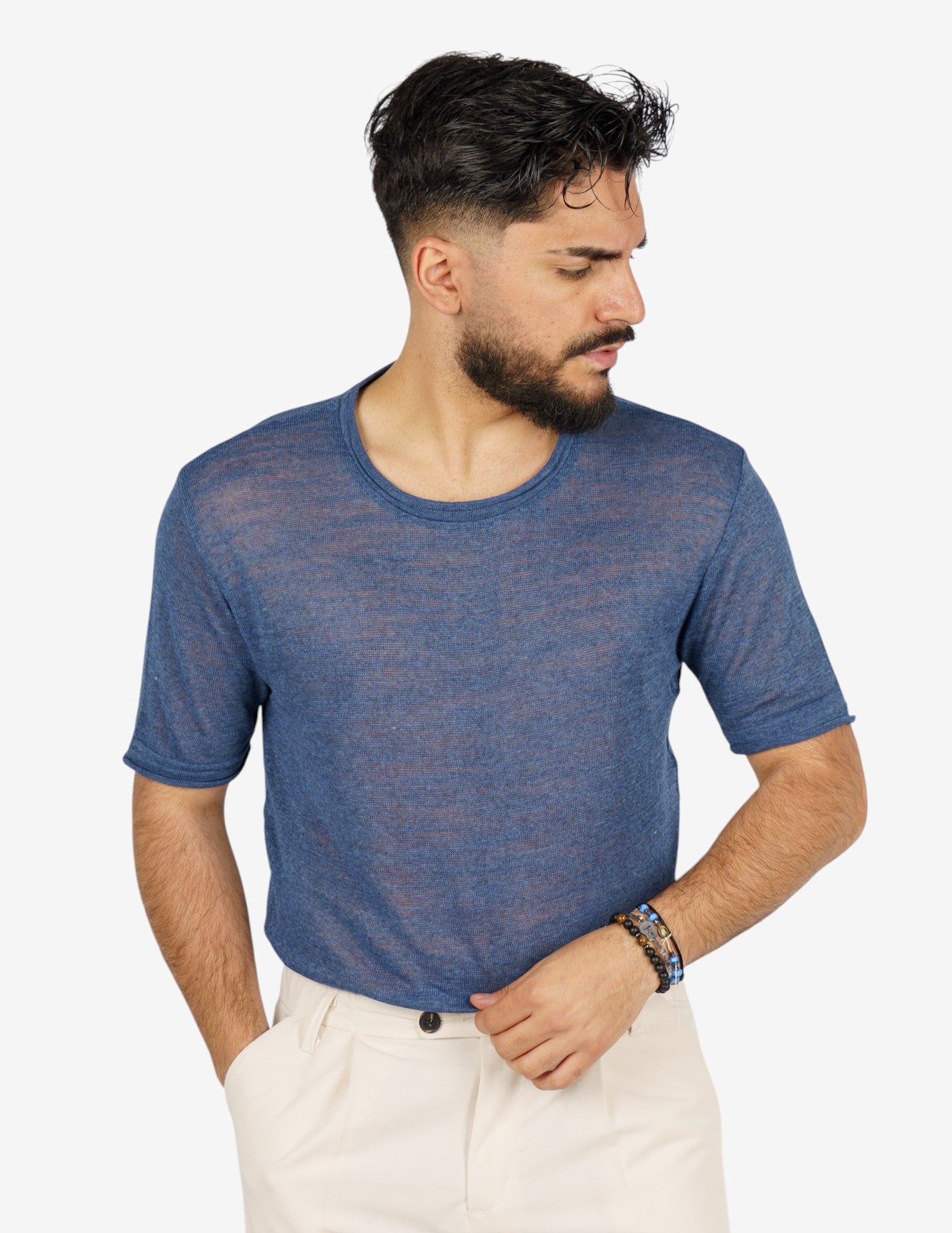 t-shirt in maglia leggera