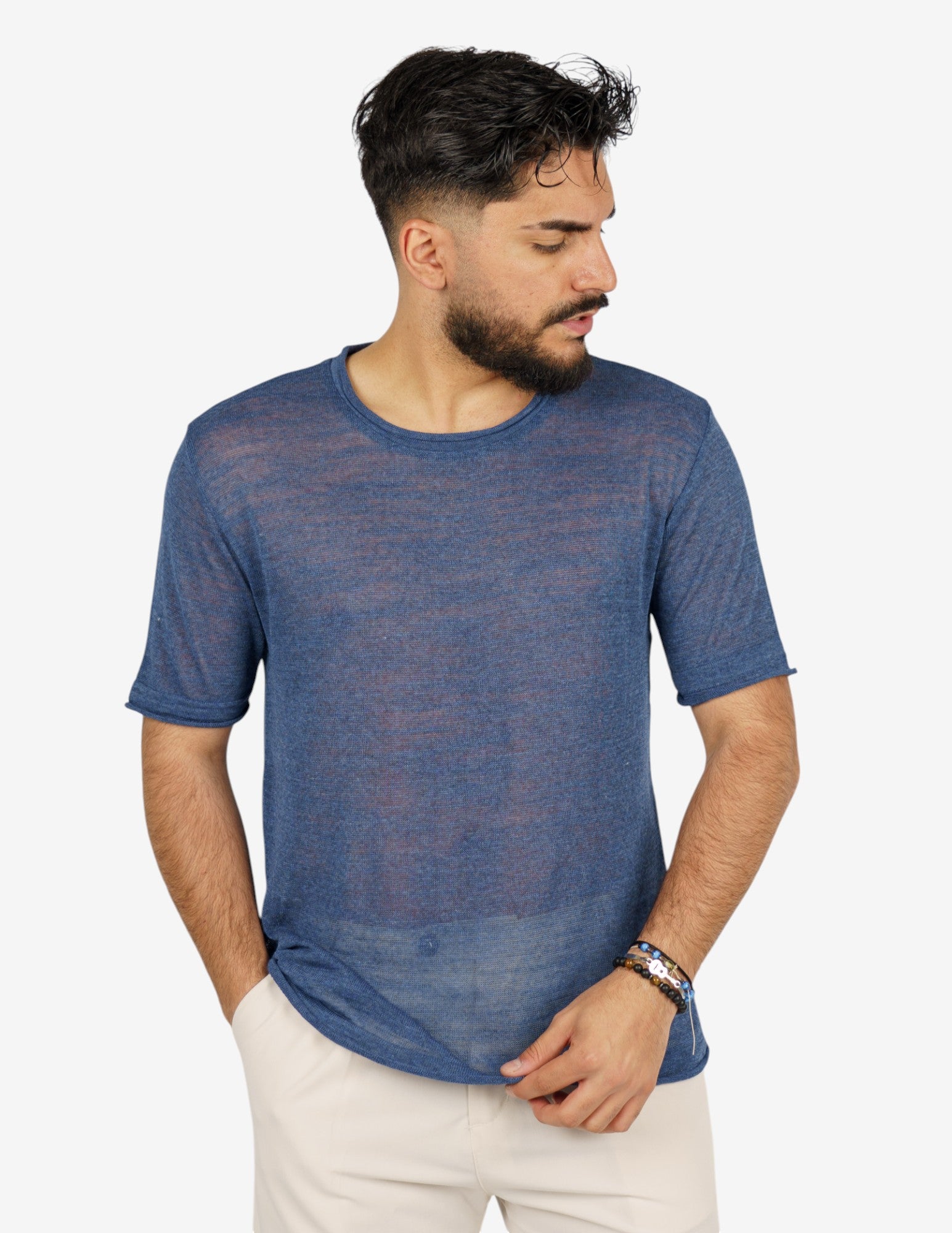 t-shirt in maglia leggera