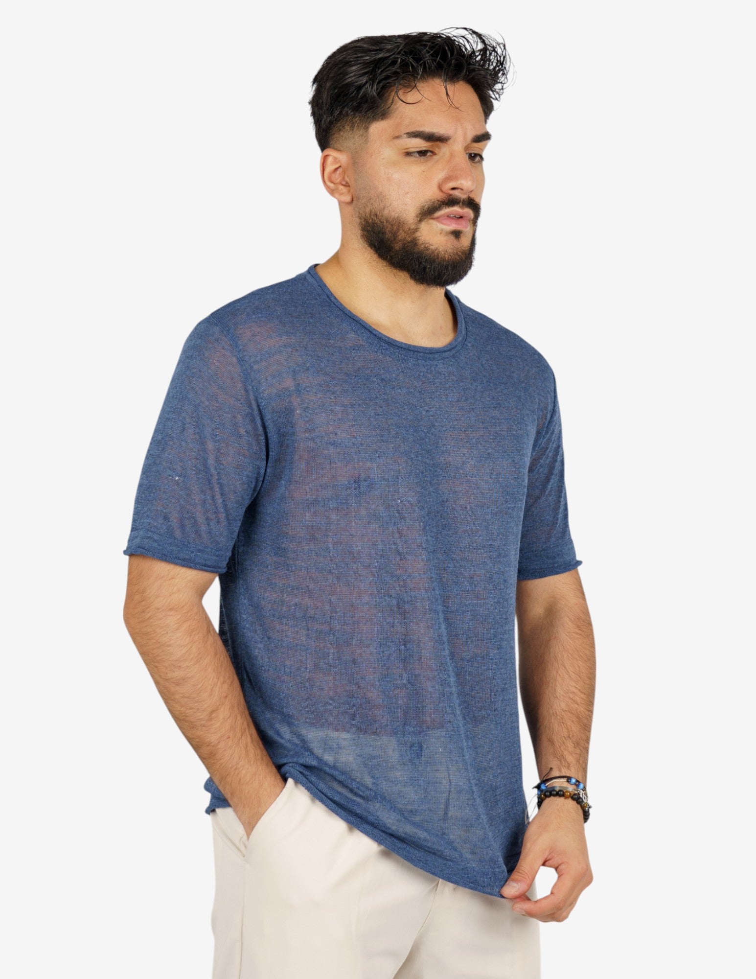 t-shirt in maglia leggera