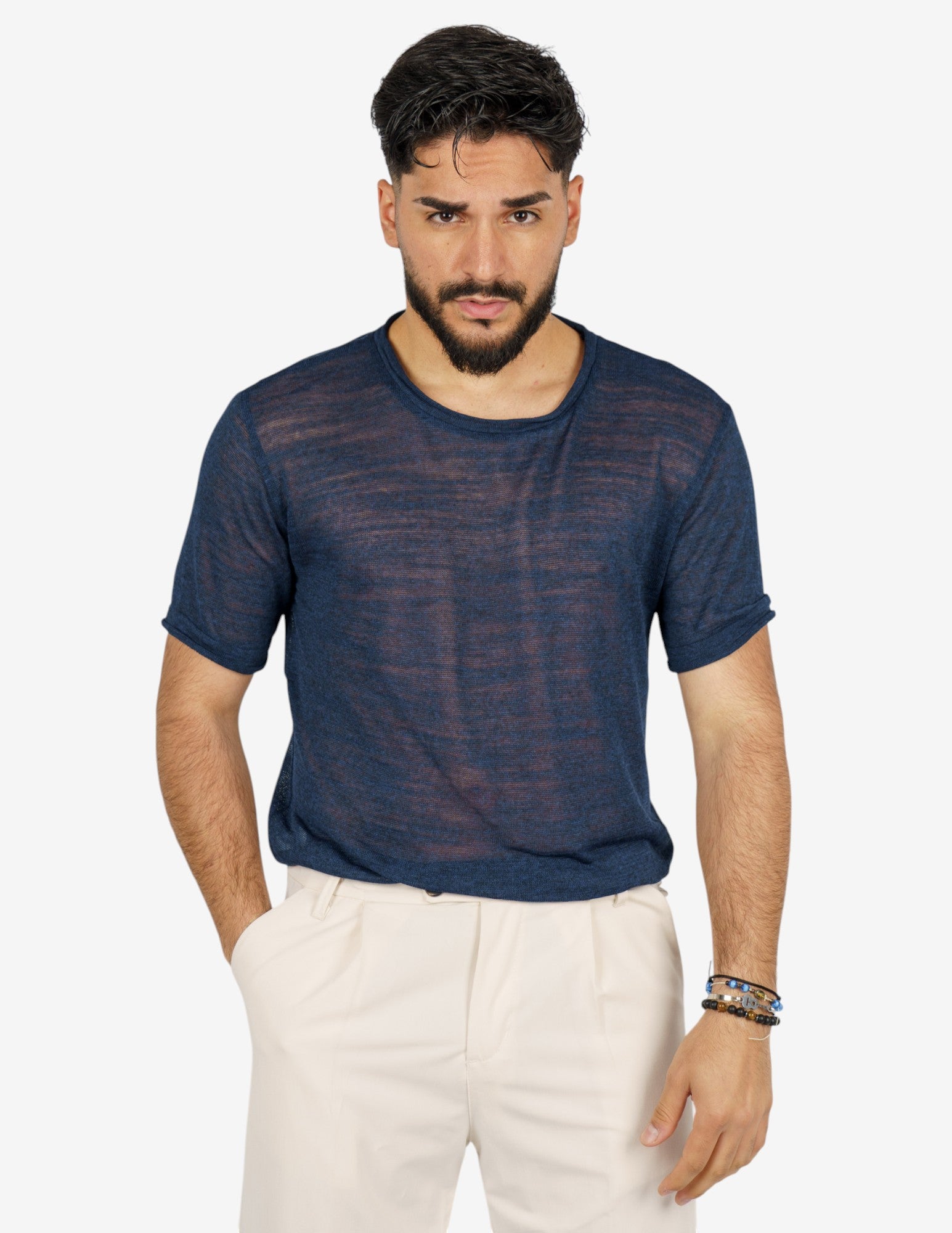 t-shirt in maglia leggera