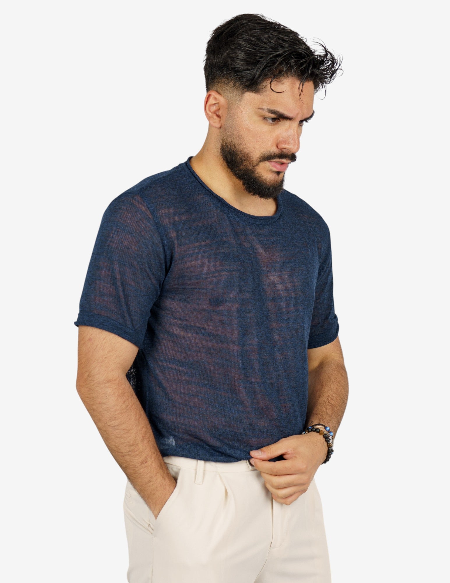 t-shirt in maglia leggera